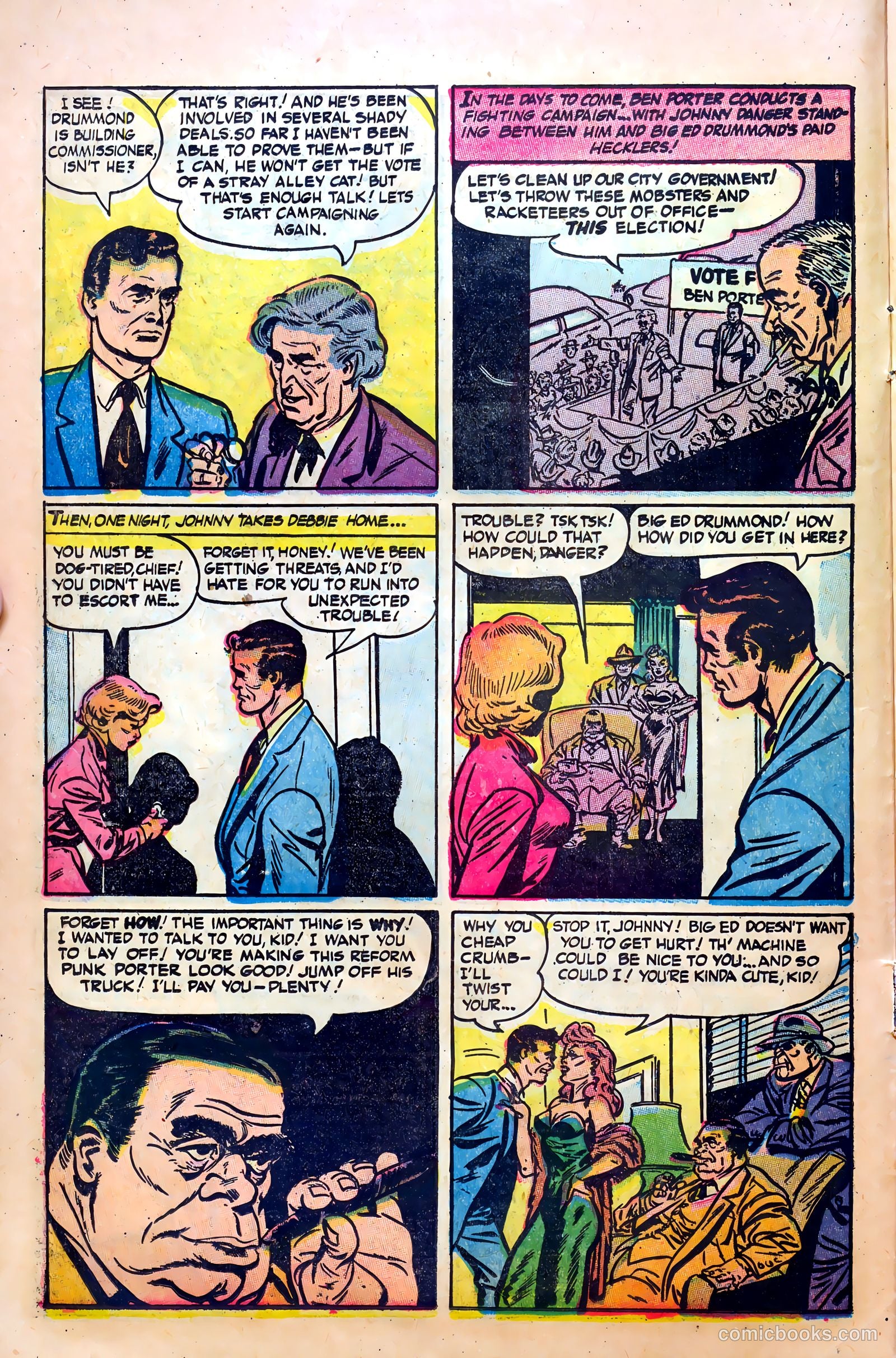 Johnny Danger #1 (1954) — page 16 of 36
