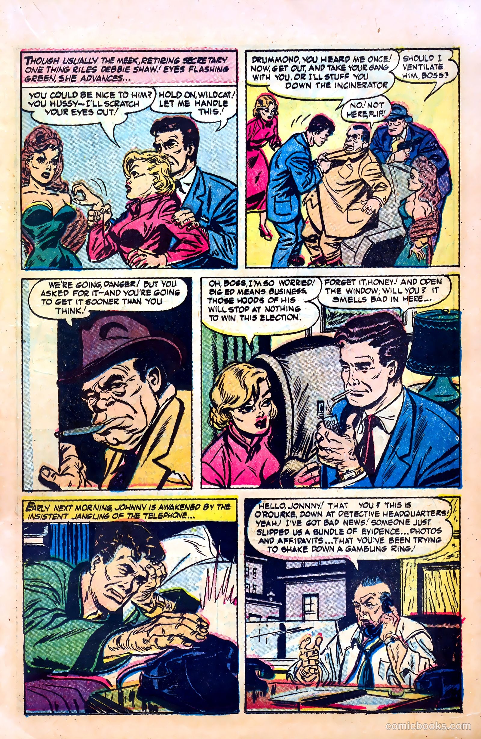Johnny Danger #1 (1954) — page 17 of 36