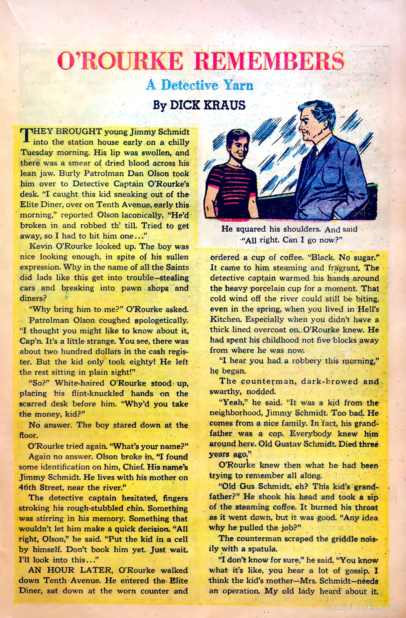 Johnny Danger #1 (1954) — page 23 of 36
