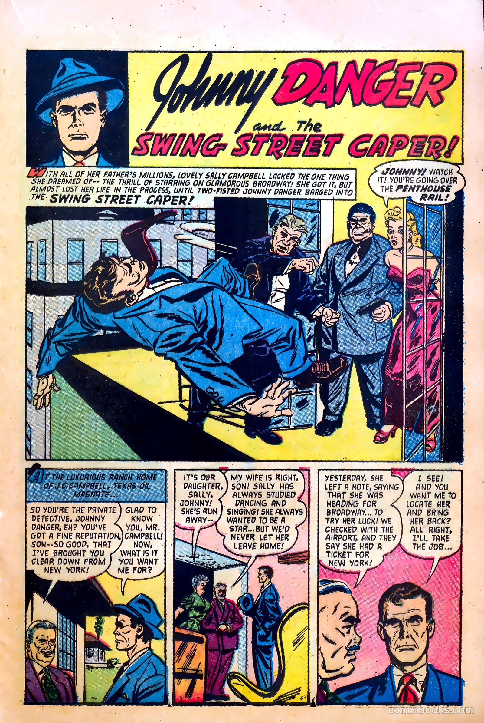 Johnny Danger #1 (1954) — page 25 of 36
