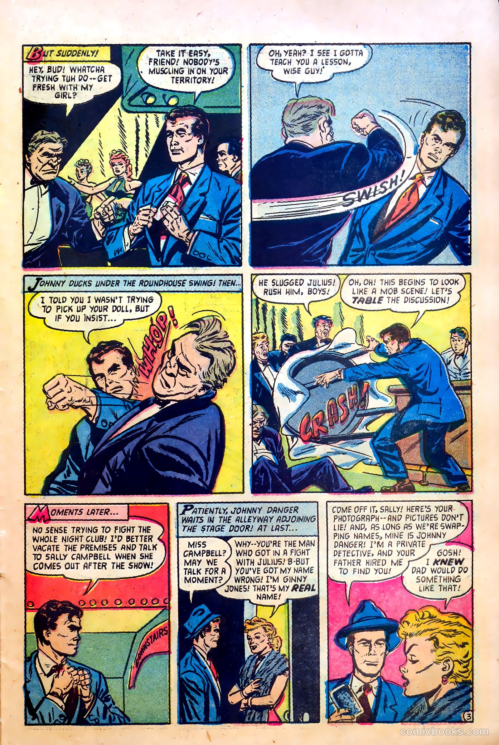 Johnny Danger #1 (1954) — page 27 of 36
