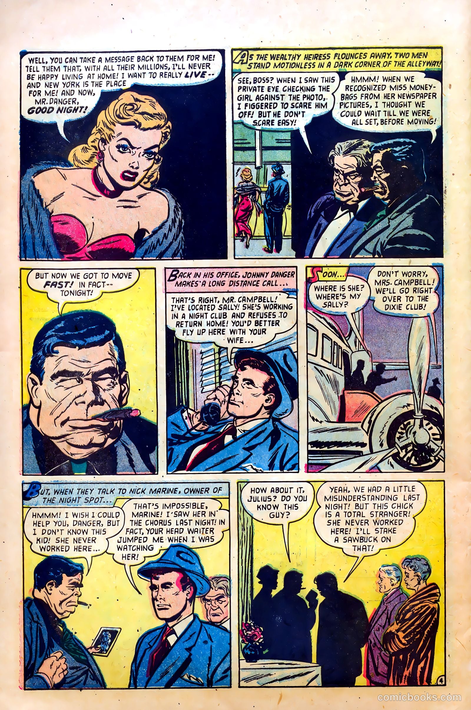 Johnny Danger #1 (1954) — page 28 of 36