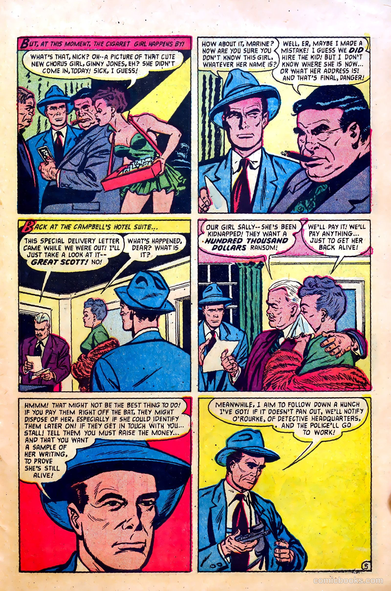 Johnny Danger #1 (1954) — page 29 of 36