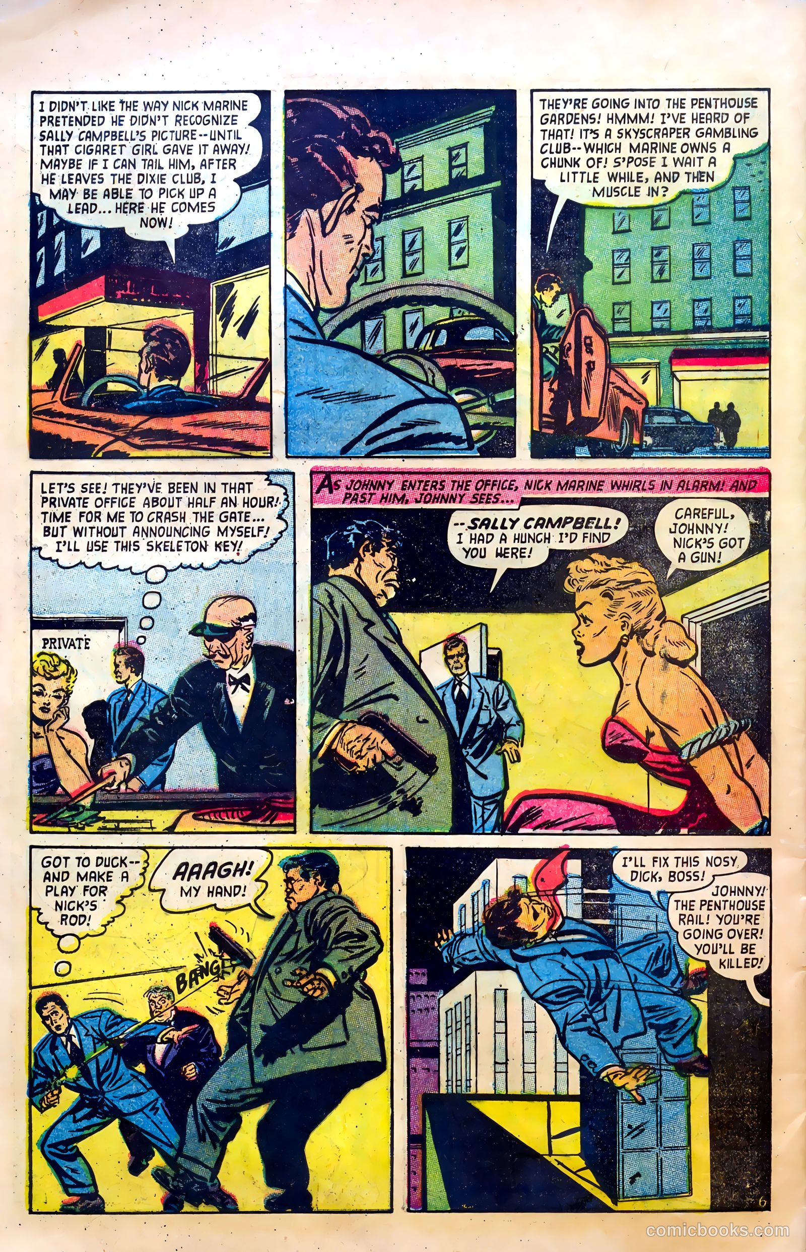Johnny Danger #1 (1954) — page 30 of 36