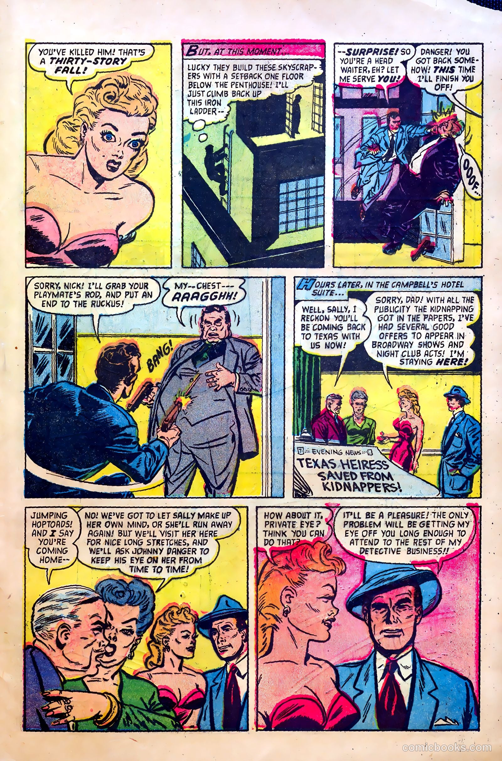 Johnny Danger #1 (1954) — page 31 of 36
