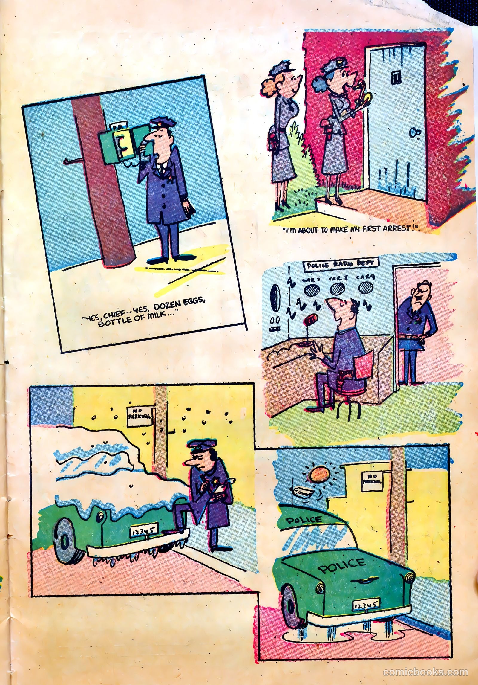 Johnny Danger #1 (1954) — page 33 of 36