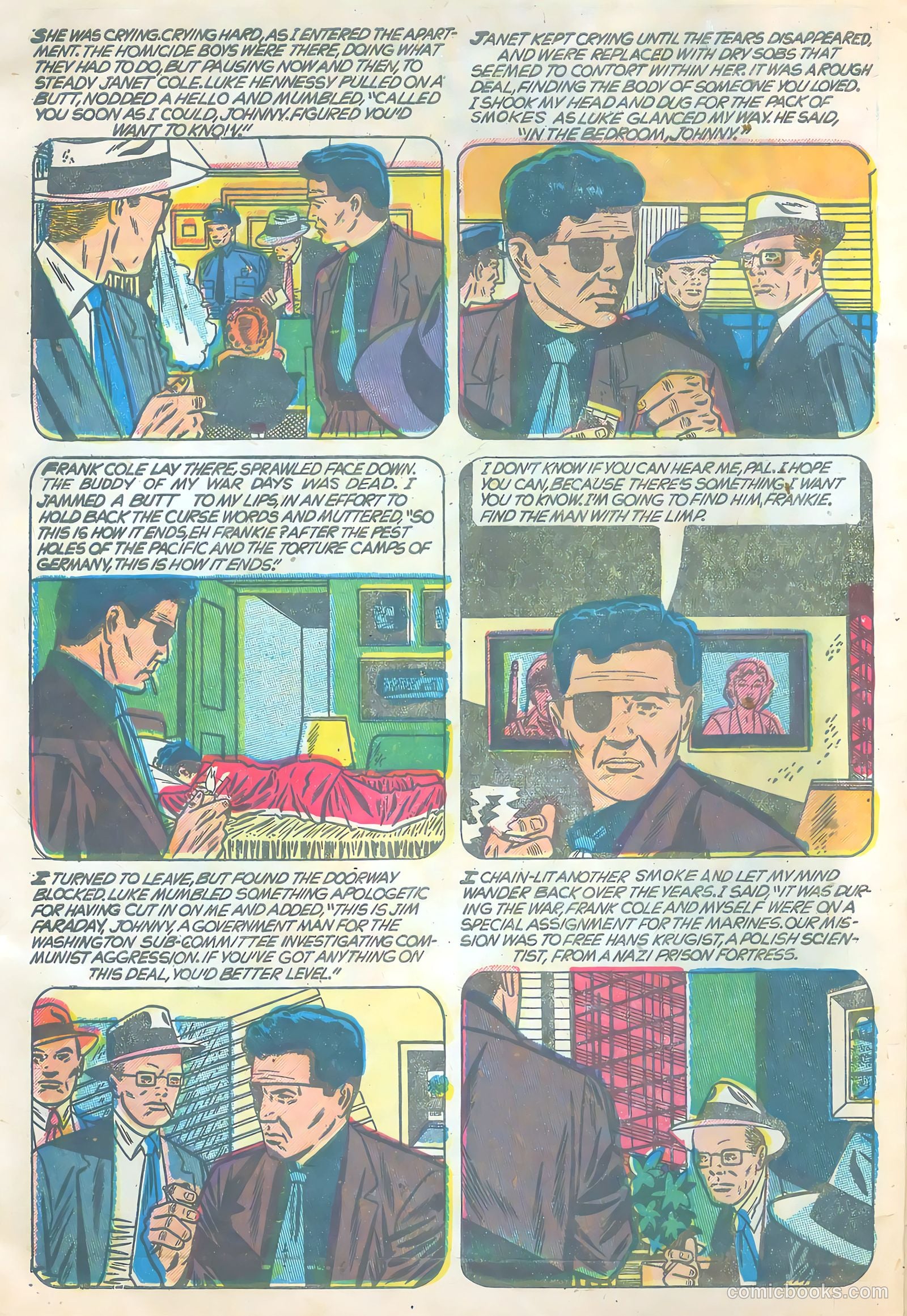 Johnny Dynamite #10 (1955) — page 4 of 36