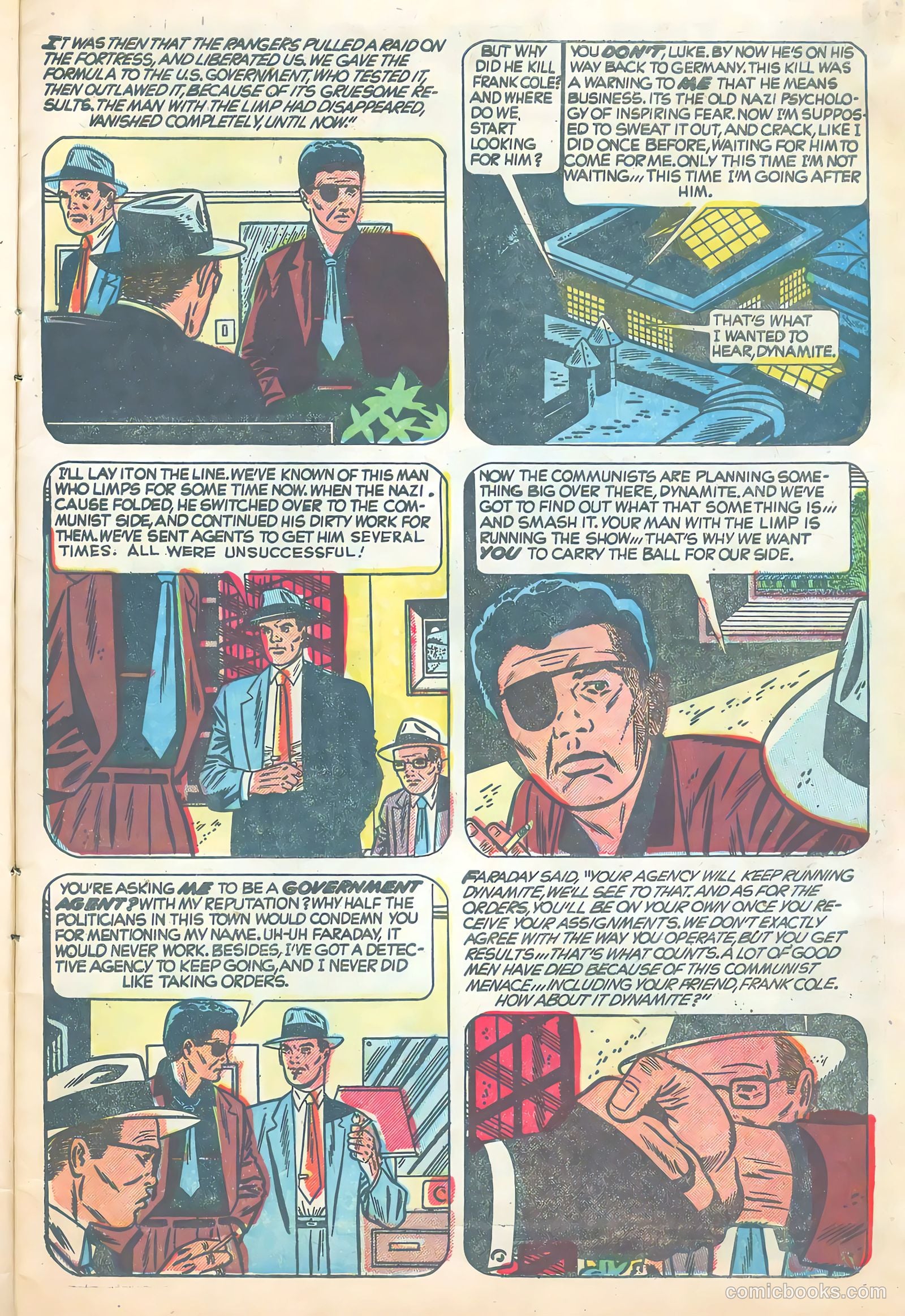Johnny Dynamite #10 (1955) — page 7 of 36