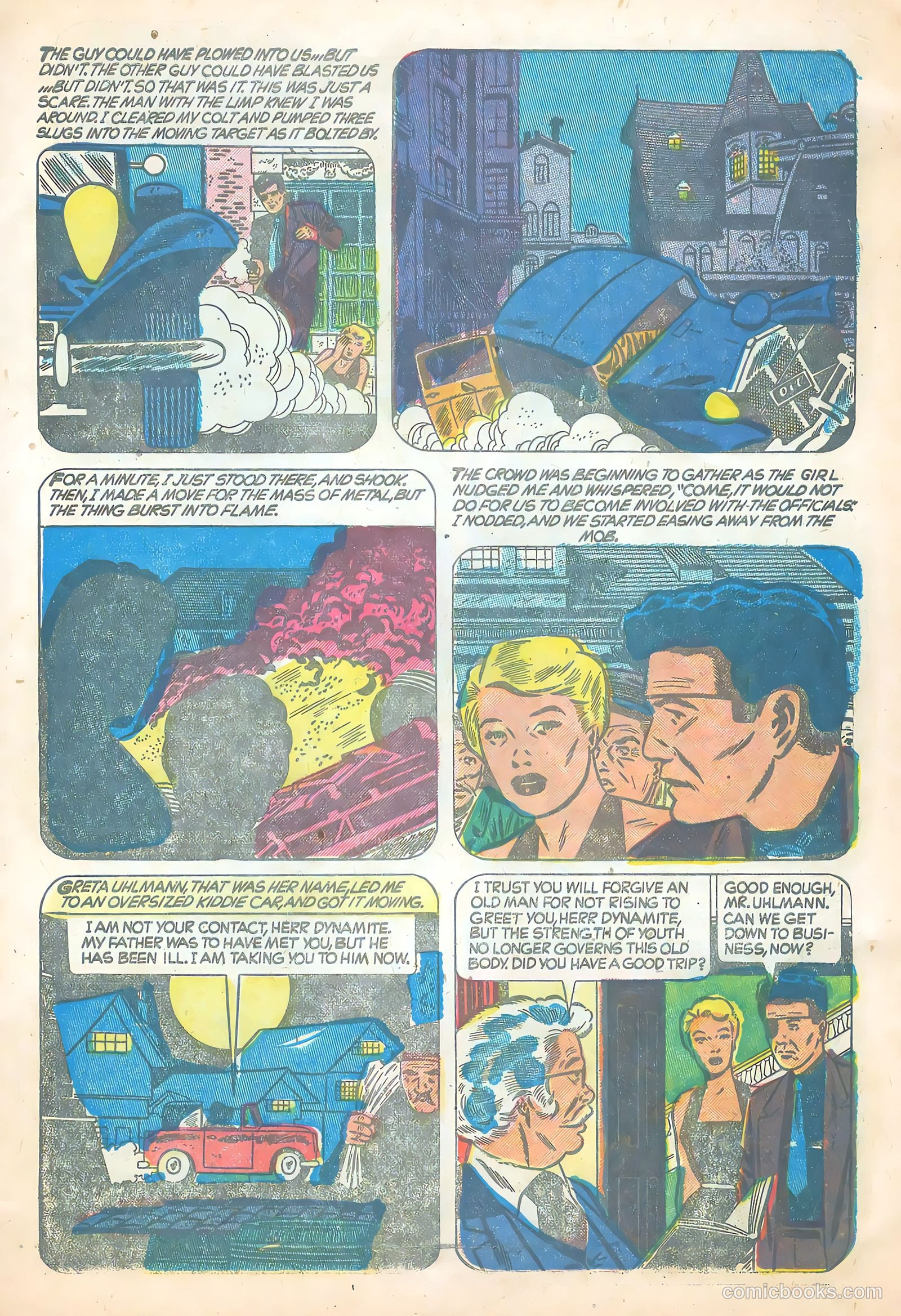 Johnny Dynamite #10 (1955) — page 9 of 36