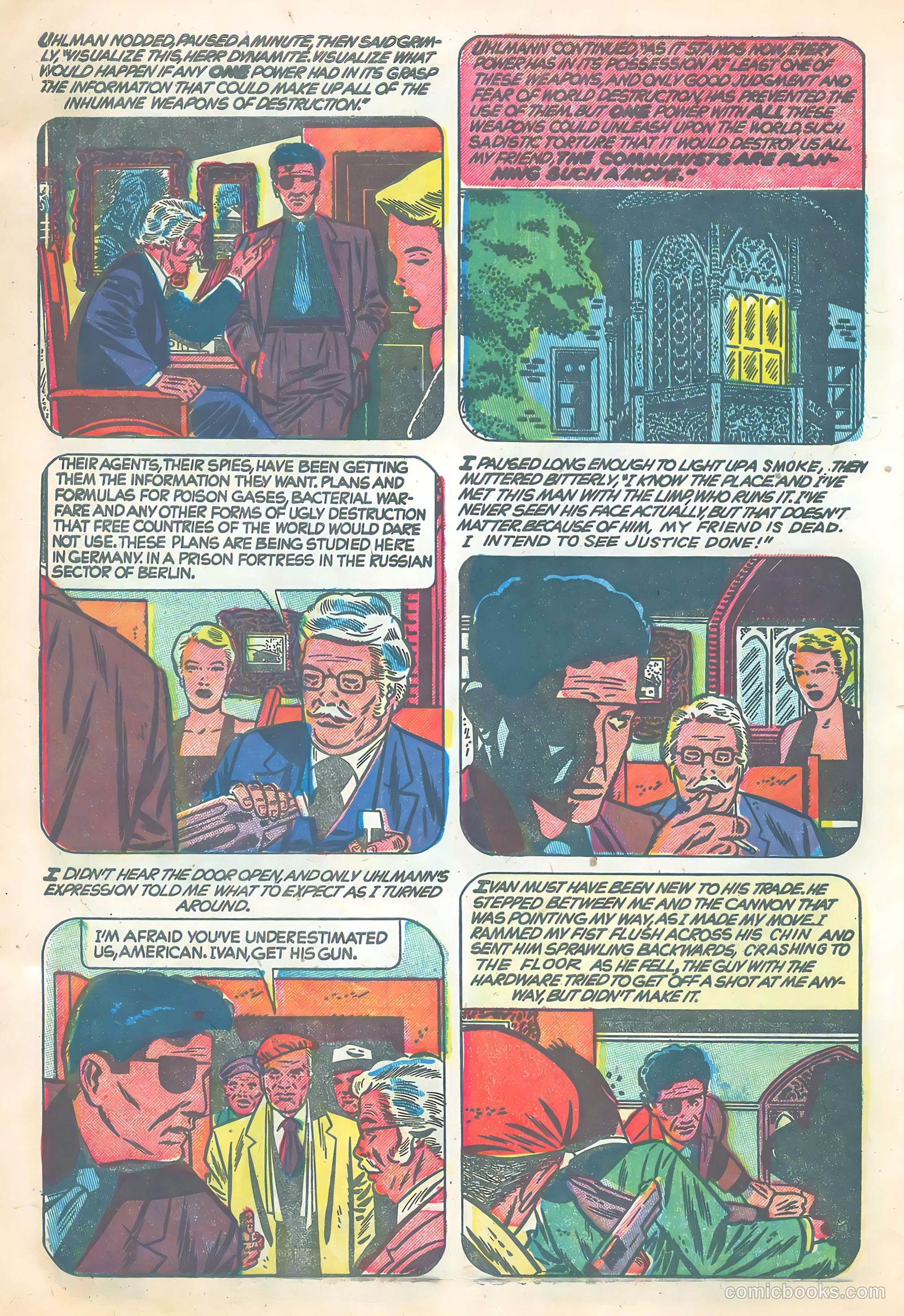 Johnny Dynamite #10 (1955) — page 10 of 36