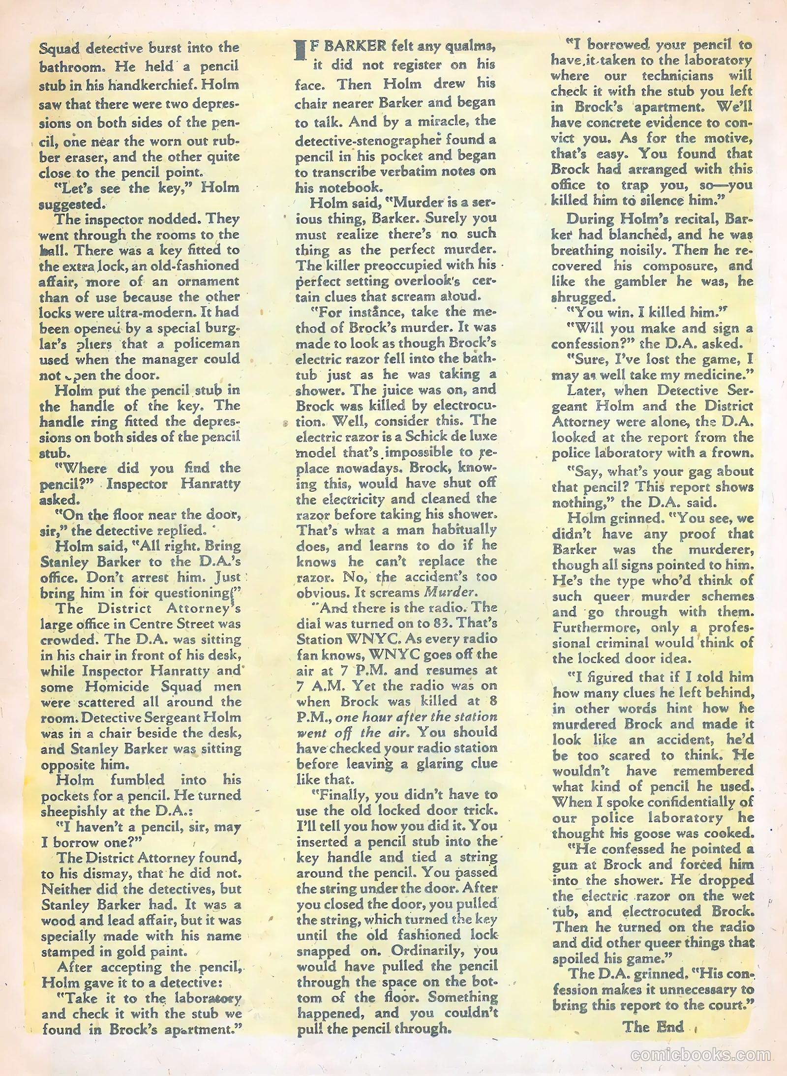 Johnny Dynamite #10 (1955) — page 20 of 36