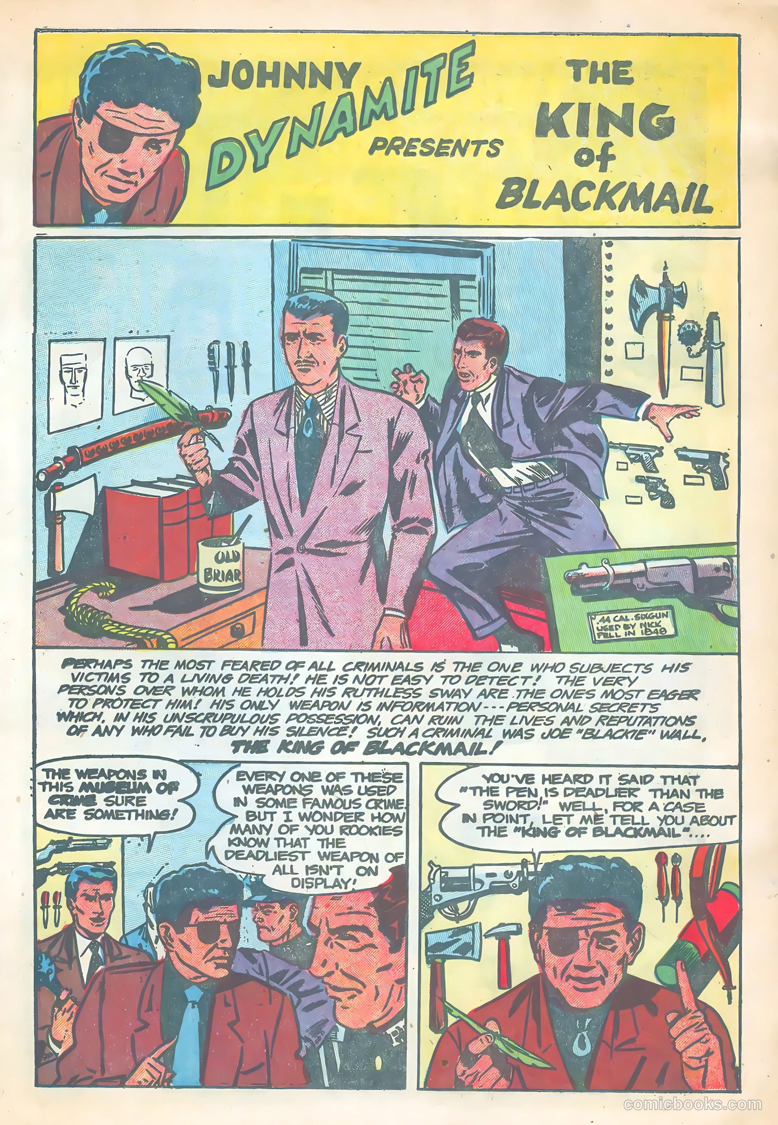 Johnny Dynamite #10 (1955) — page 23 of 36