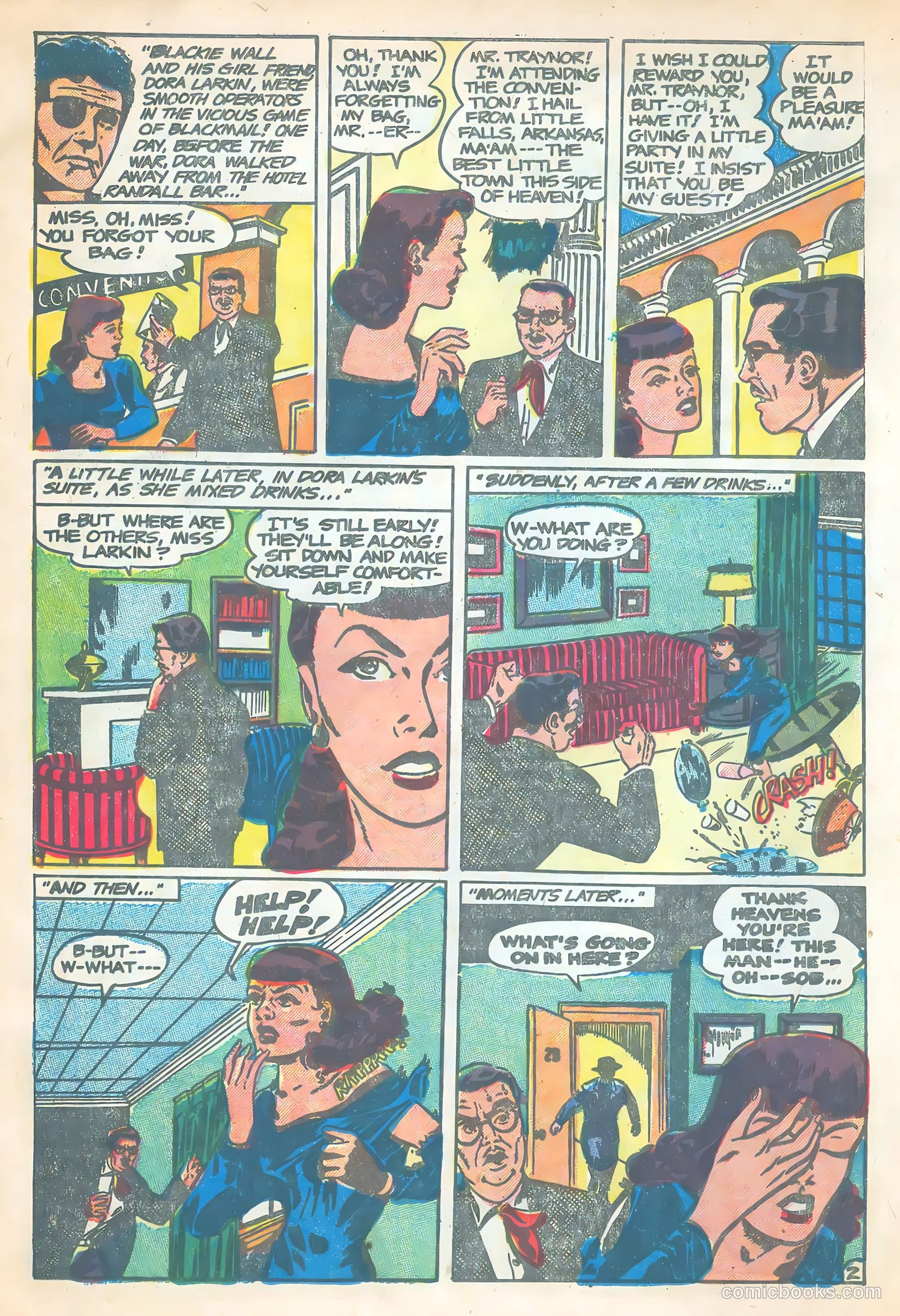 Johnny Dynamite #10 (1955) — page 24 of 36