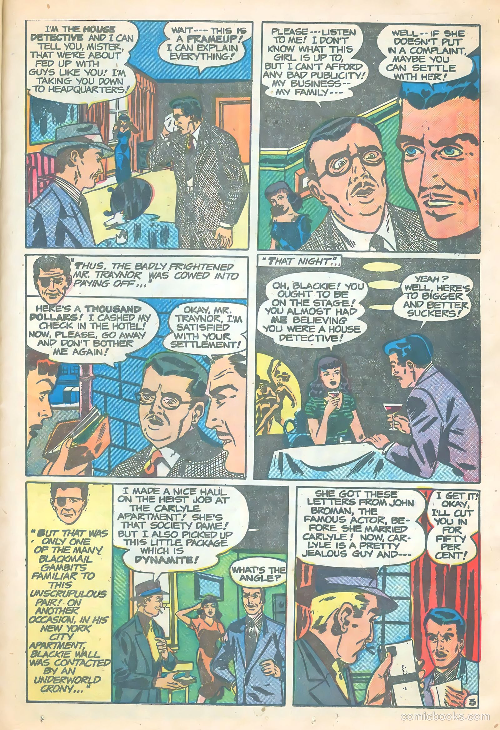 Johnny Dynamite #10 (1955) — page 25 of 36