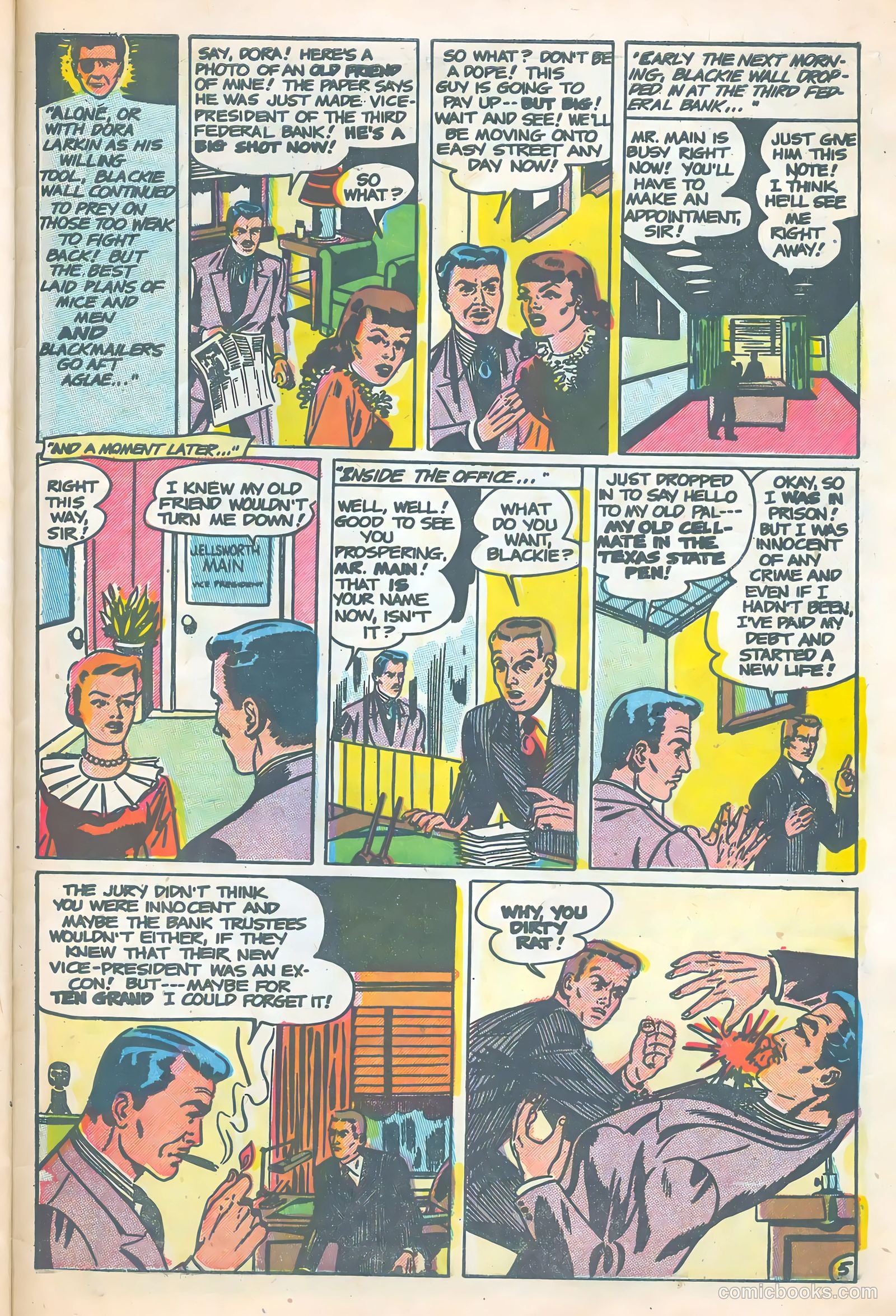 Johnny Dynamite #10 (1955) — page 27 of 36