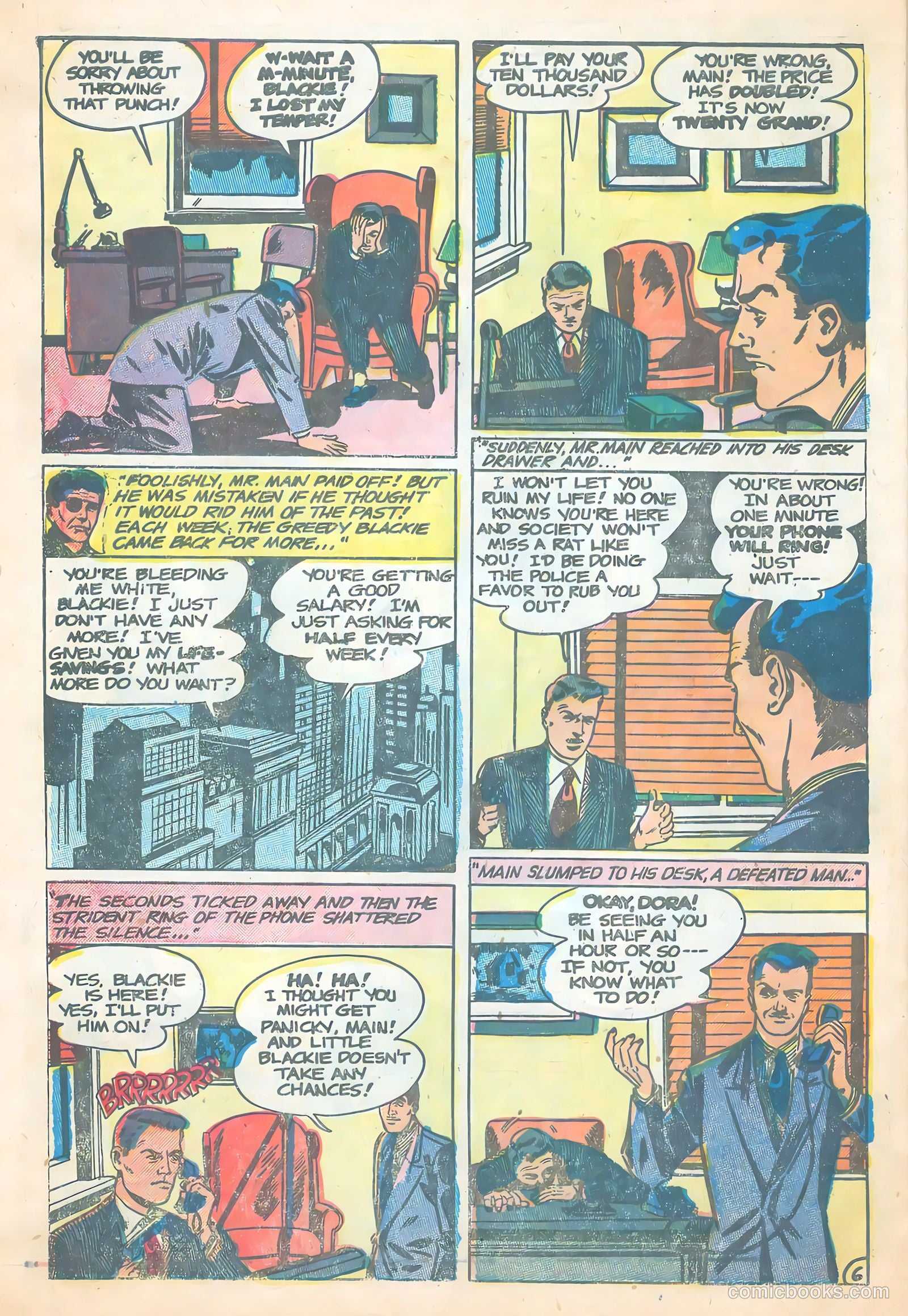 Johnny Dynamite #10 (1955) — page 28 of 36