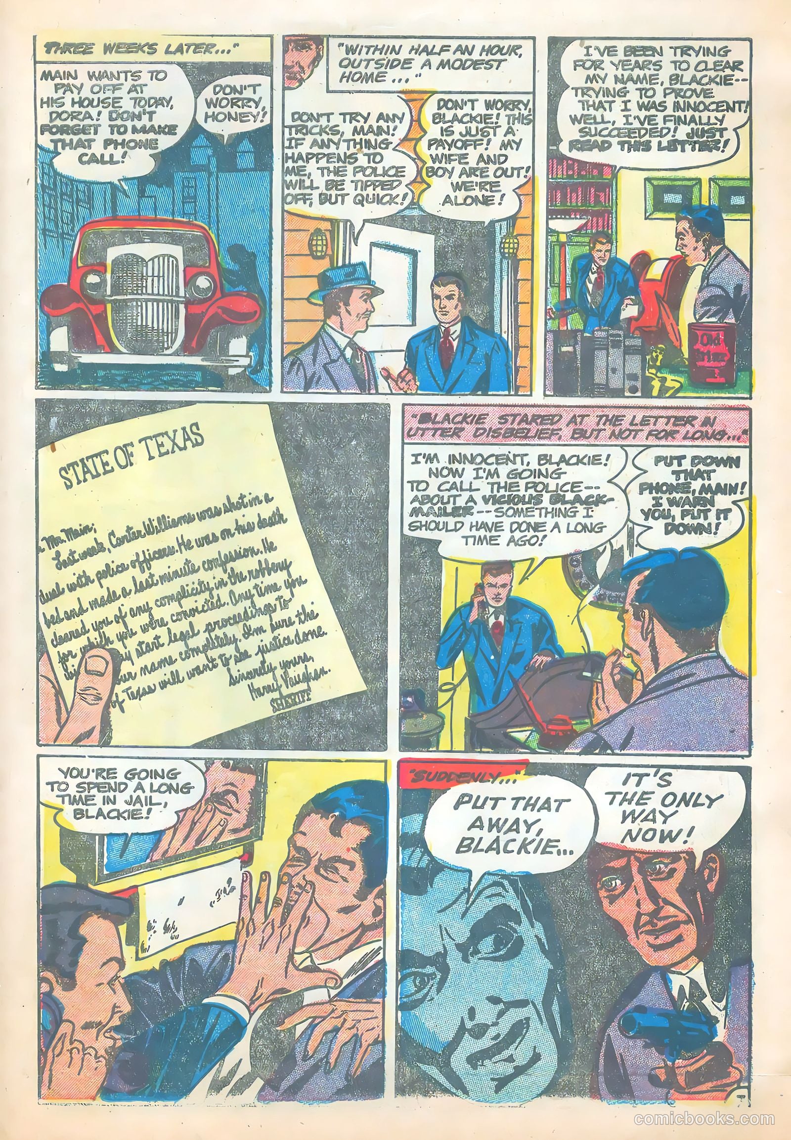 Johnny Dynamite #10 (1955) — page 29 of 36
