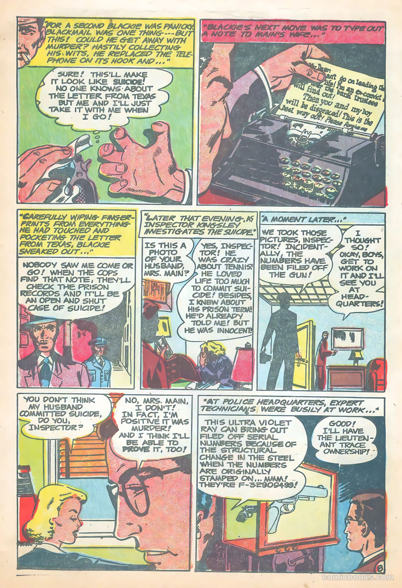 Johnny Dynamite #10 (1955) — page 30 of 36