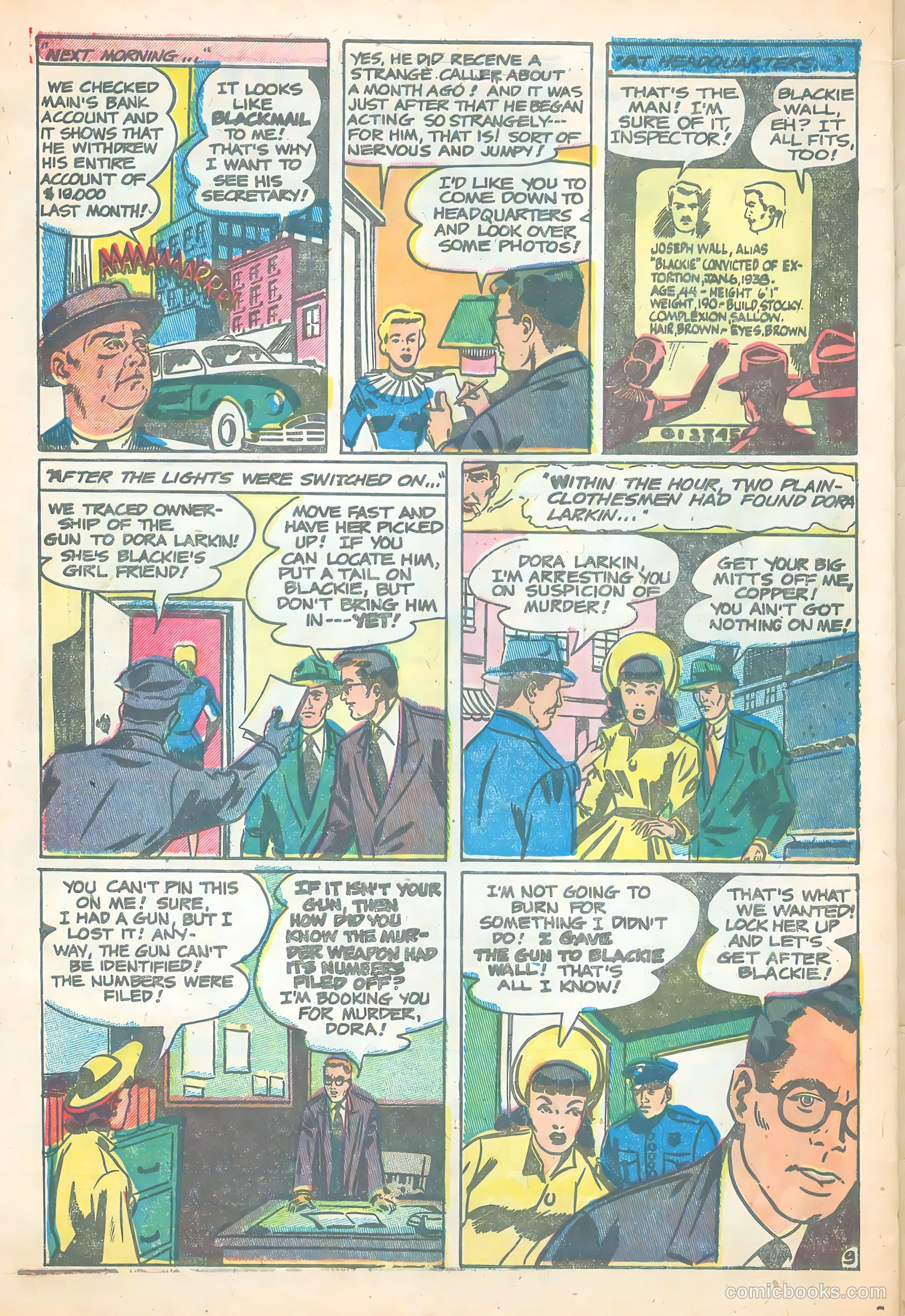 Johnny Dynamite #10 (1955) — page 32 of 36