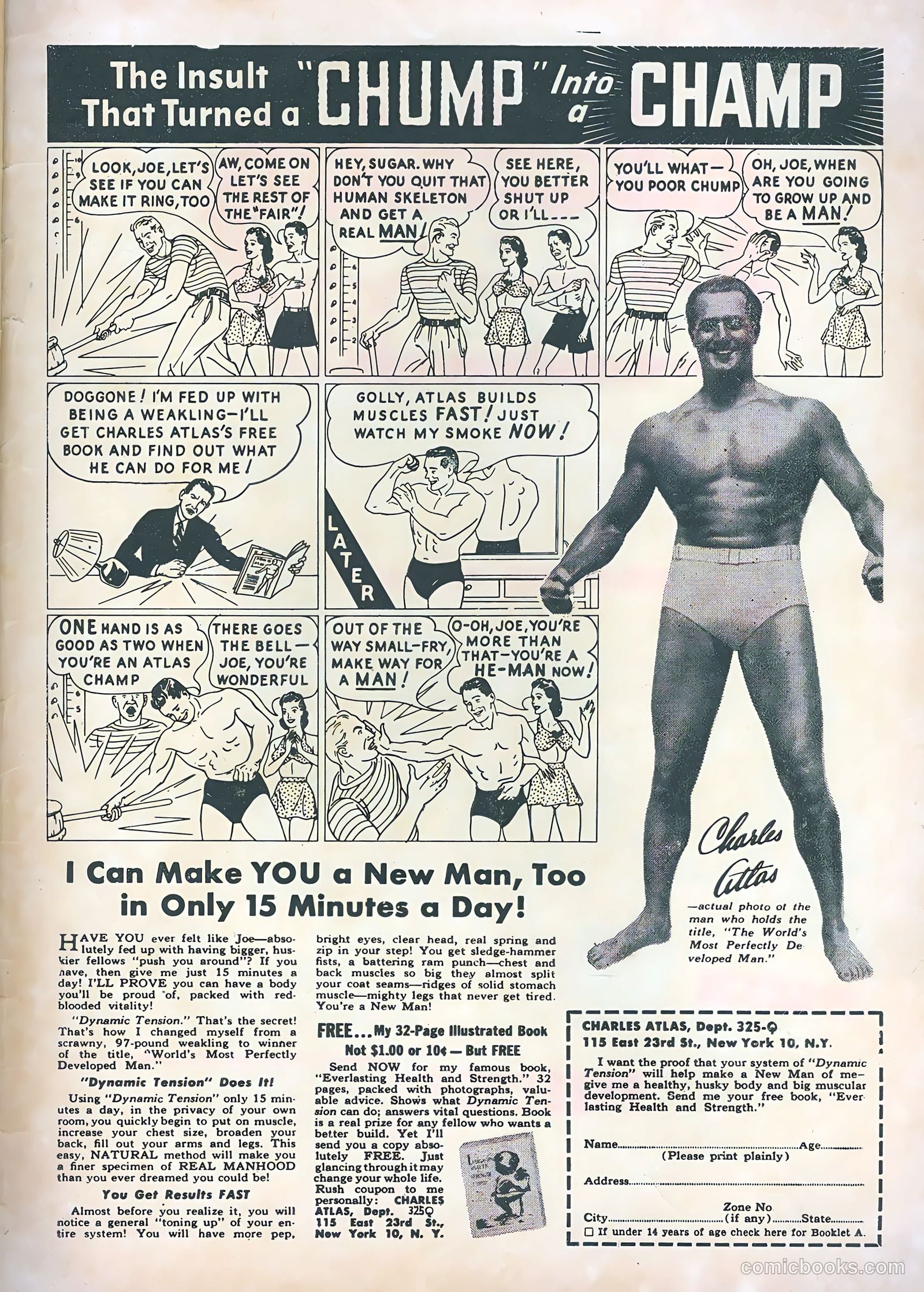 Johnny Dynamite #10 (1955) — page 35 of 36