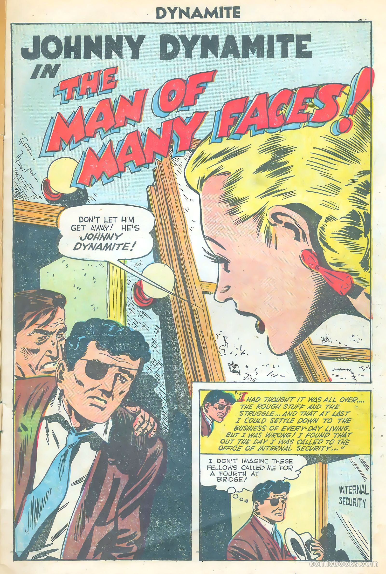 Johnny Dynamite #11 (1955) — page 3 of 36