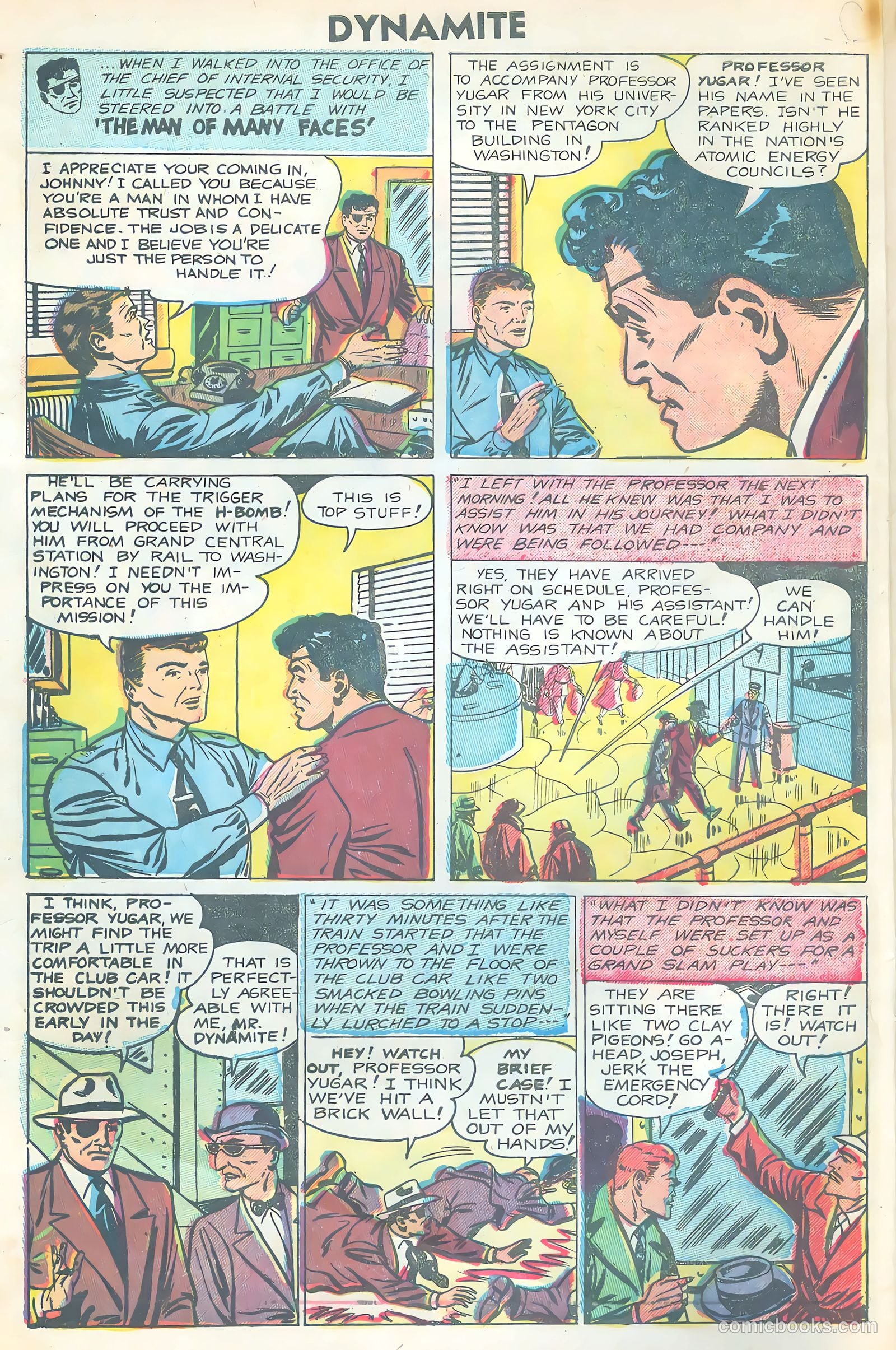 Johnny Dynamite #11 (1955) — page 4 of 36