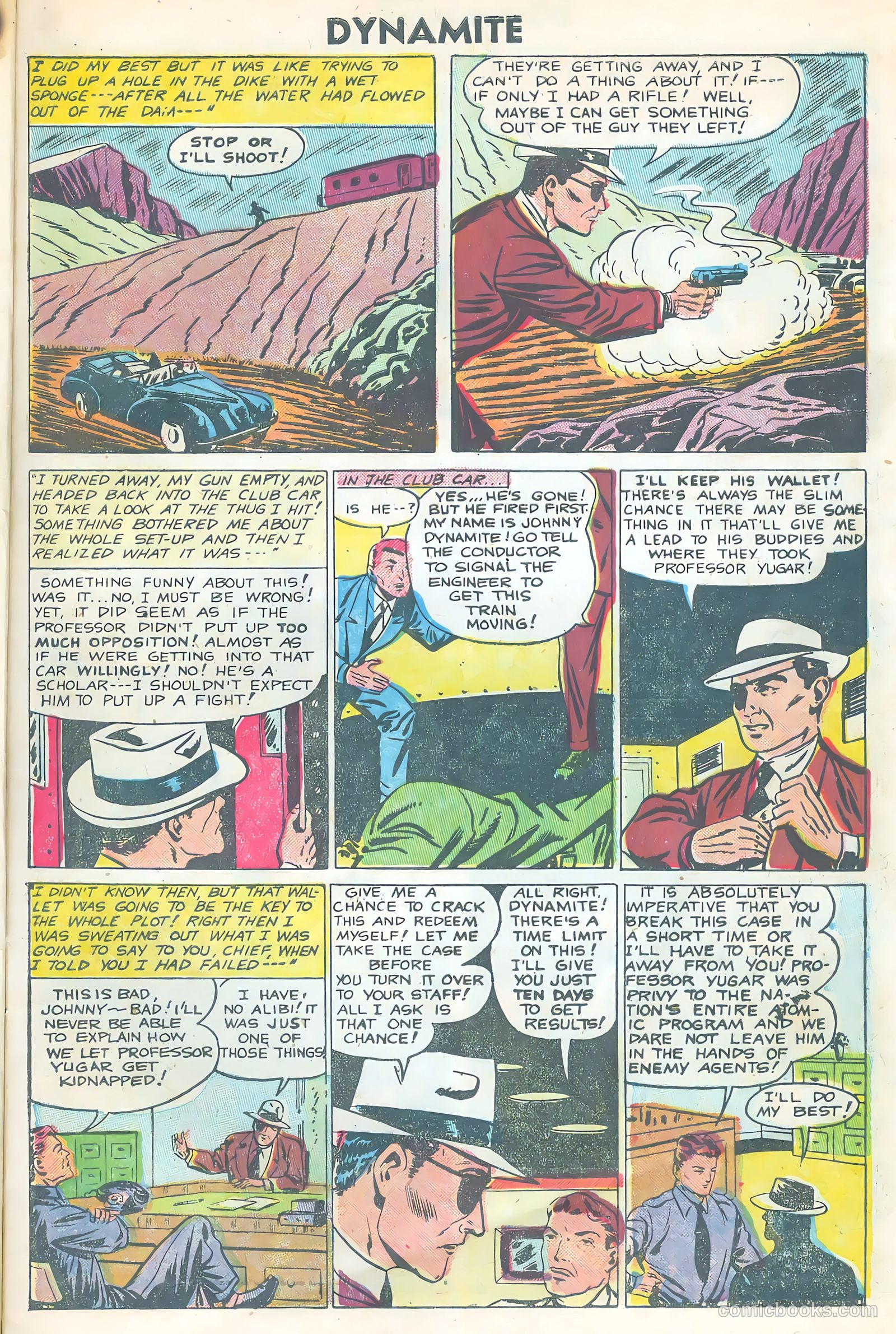 Johnny Dynamite #11 (1955) — page 7 of 36