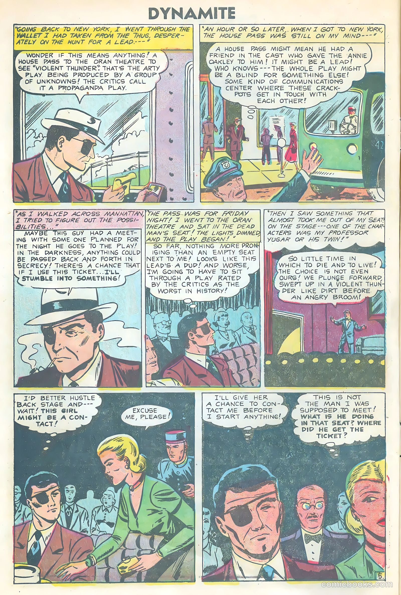 Johnny Dynamite #11 (1955) — page 8 of 36