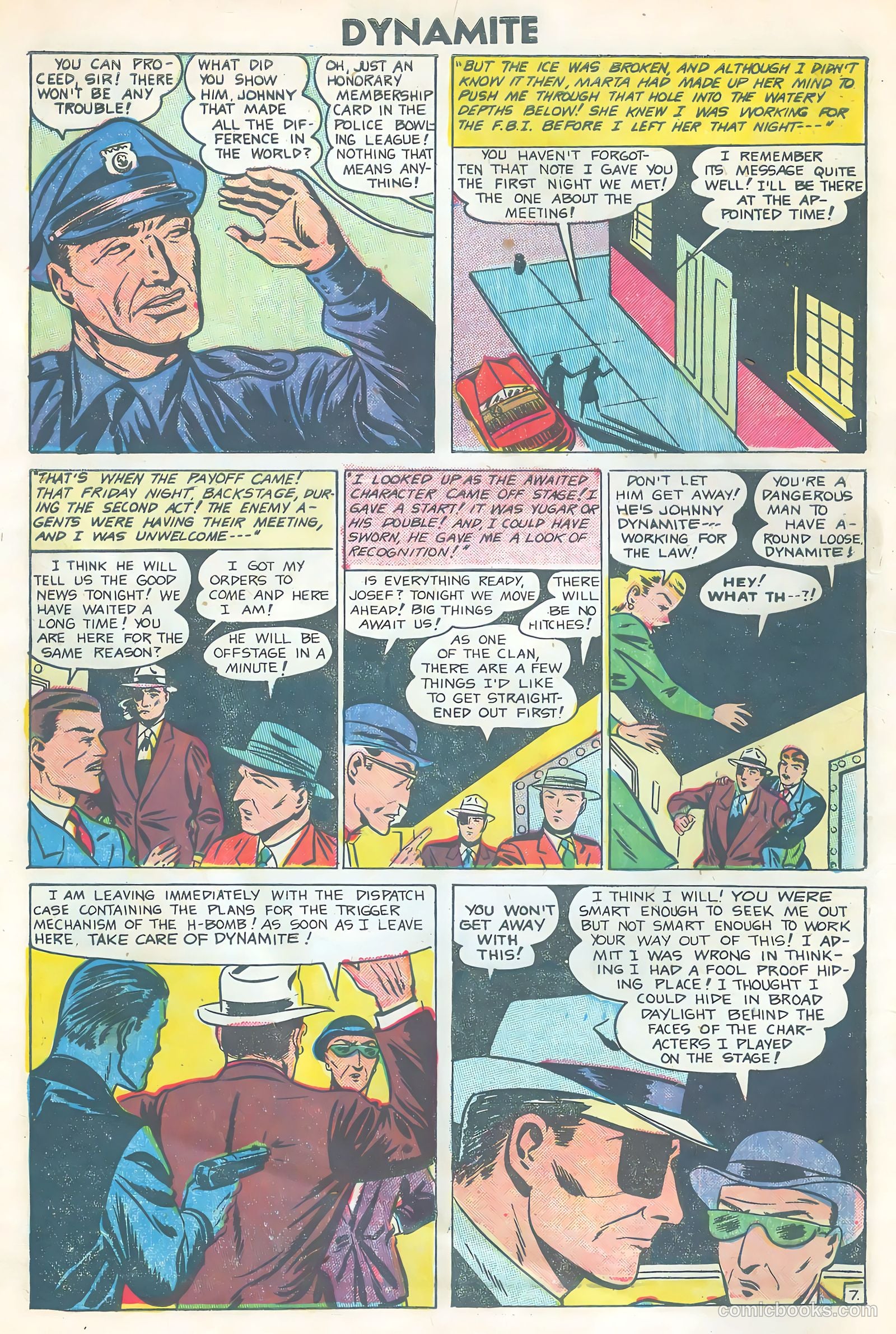 Johnny Dynamite #11 (1955) — page 10 of 36