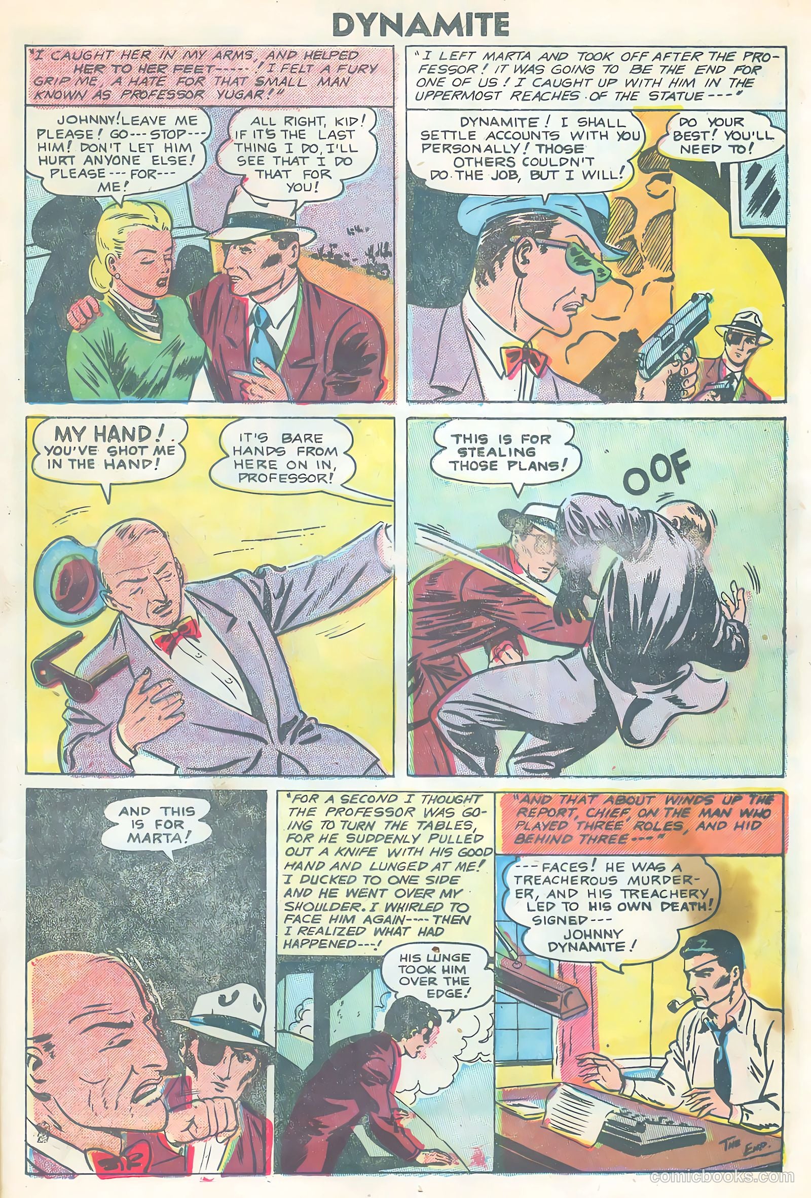 Johnny Dynamite #11 (1955) — page 13 of 36