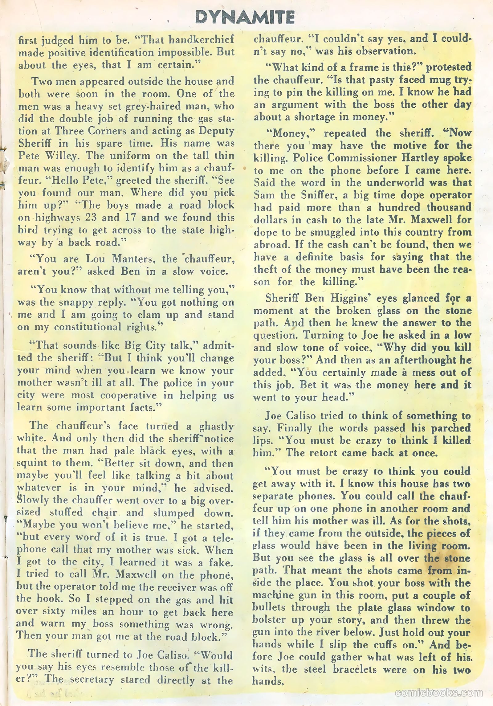 Johnny Dynamite #11 (1955) — page 17 of 36