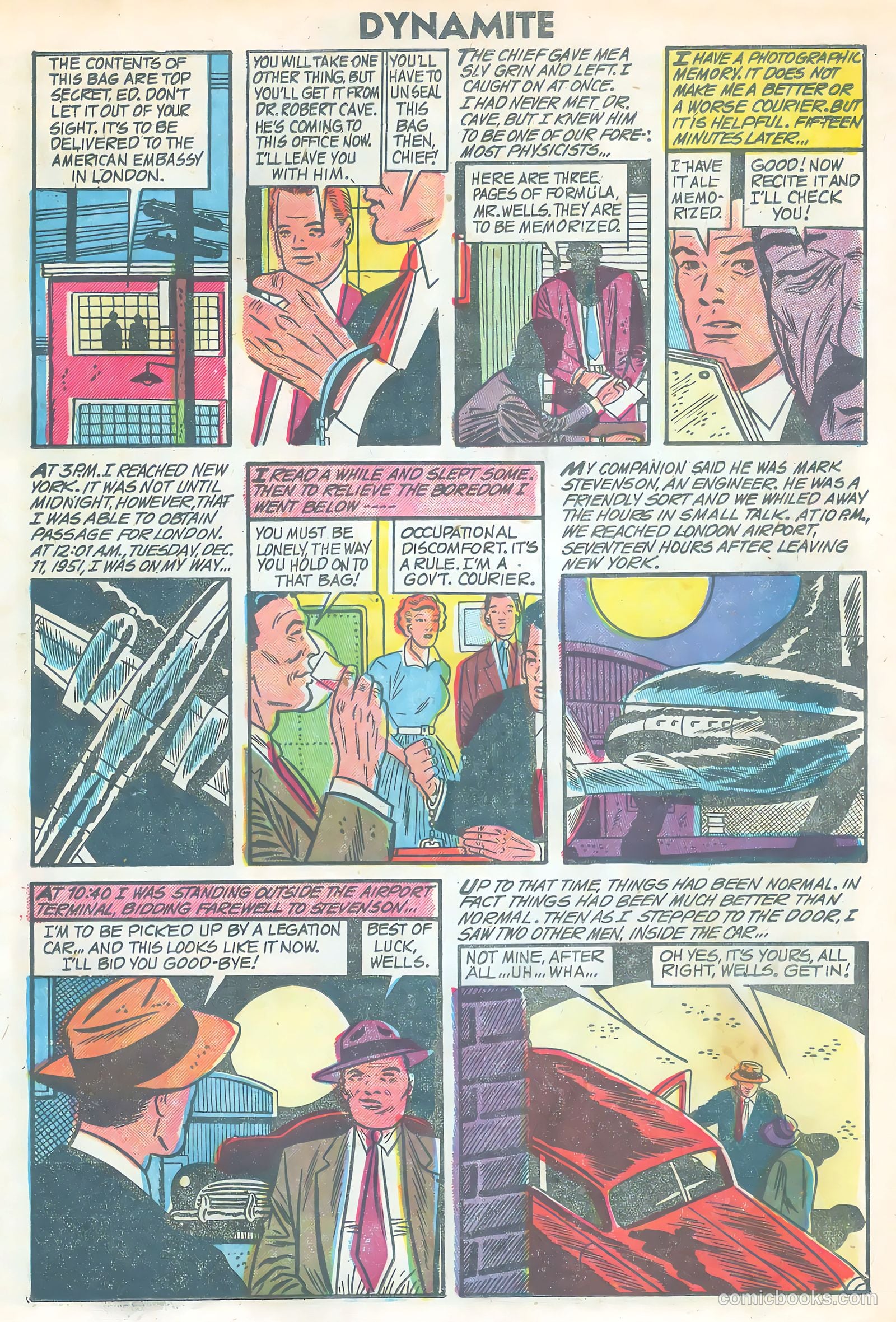 Johnny Dynamite #11 (1955) — page 19 of 36