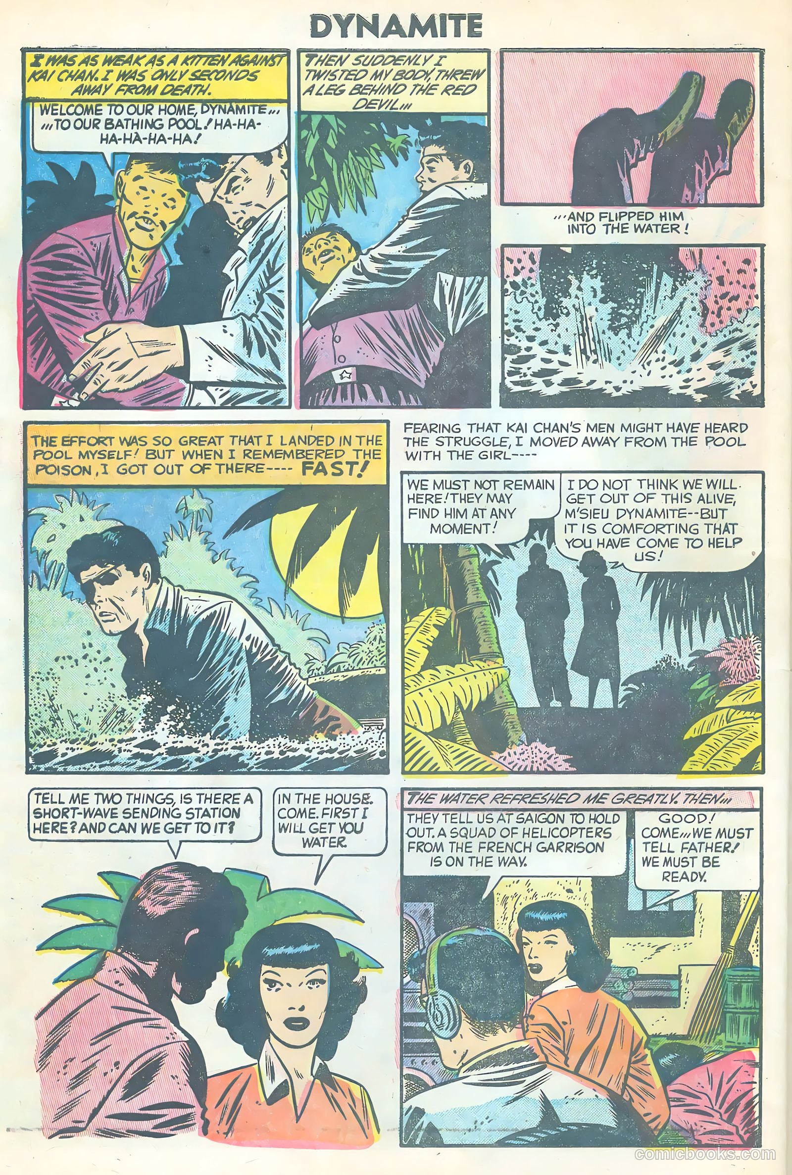 Johnny Dynamite #11 (1955) — page 32 of 36