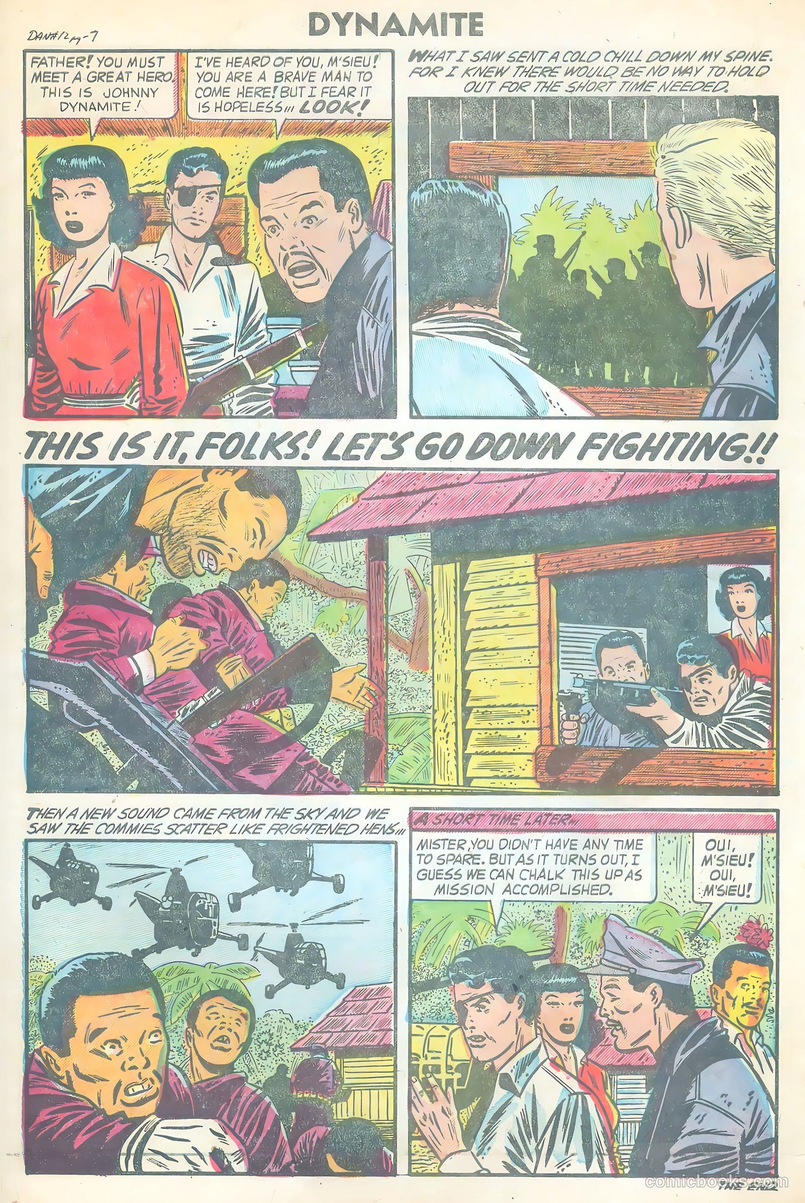 Johnny Dynamite #11 (1955) — page 33 of 36