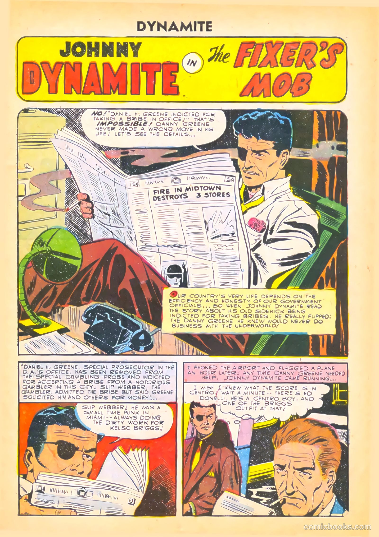 Johnny Dynamite #12 (1955) — page 3 of 36