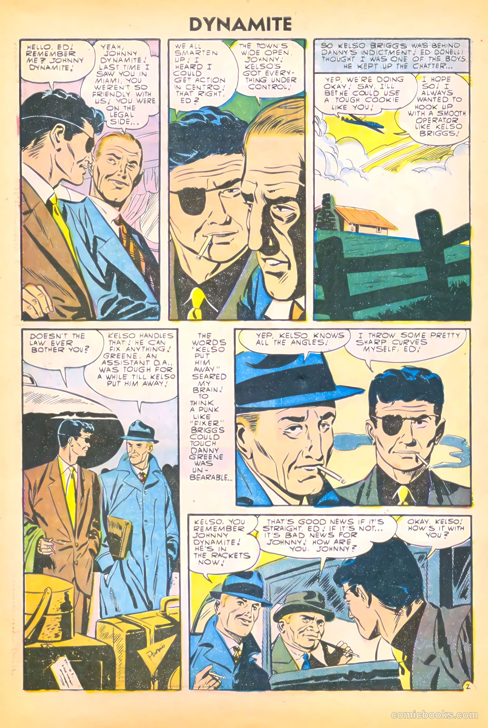 Johnny Dynamite #12 (1955) — page 4 of 36