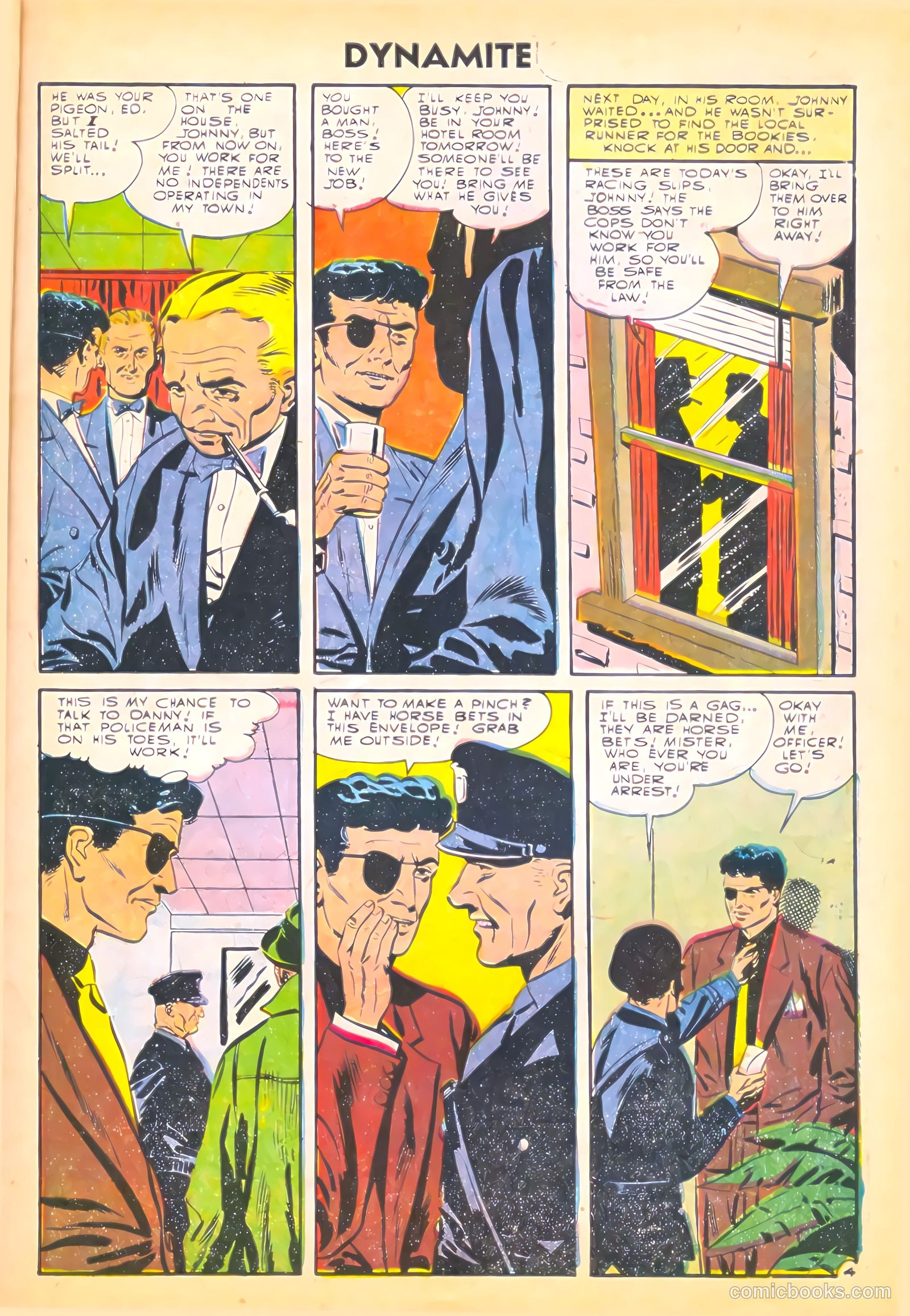 Johnny Dynamite #12 (1955) — page 7 of 36