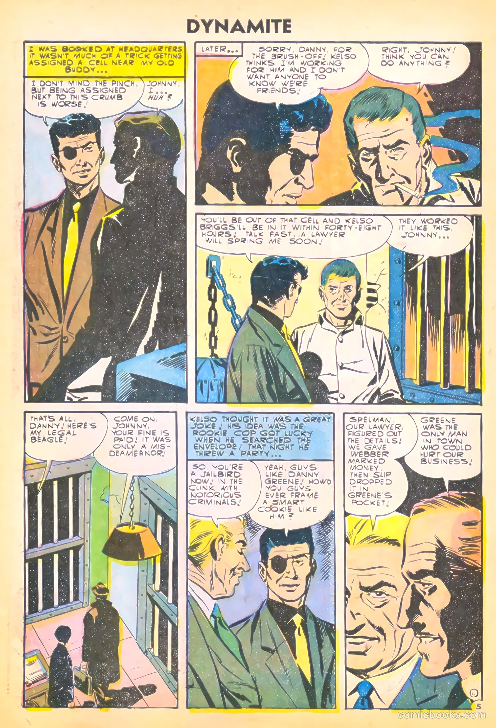 Johnny Dynamite #12 (1955) — page 8 of 36