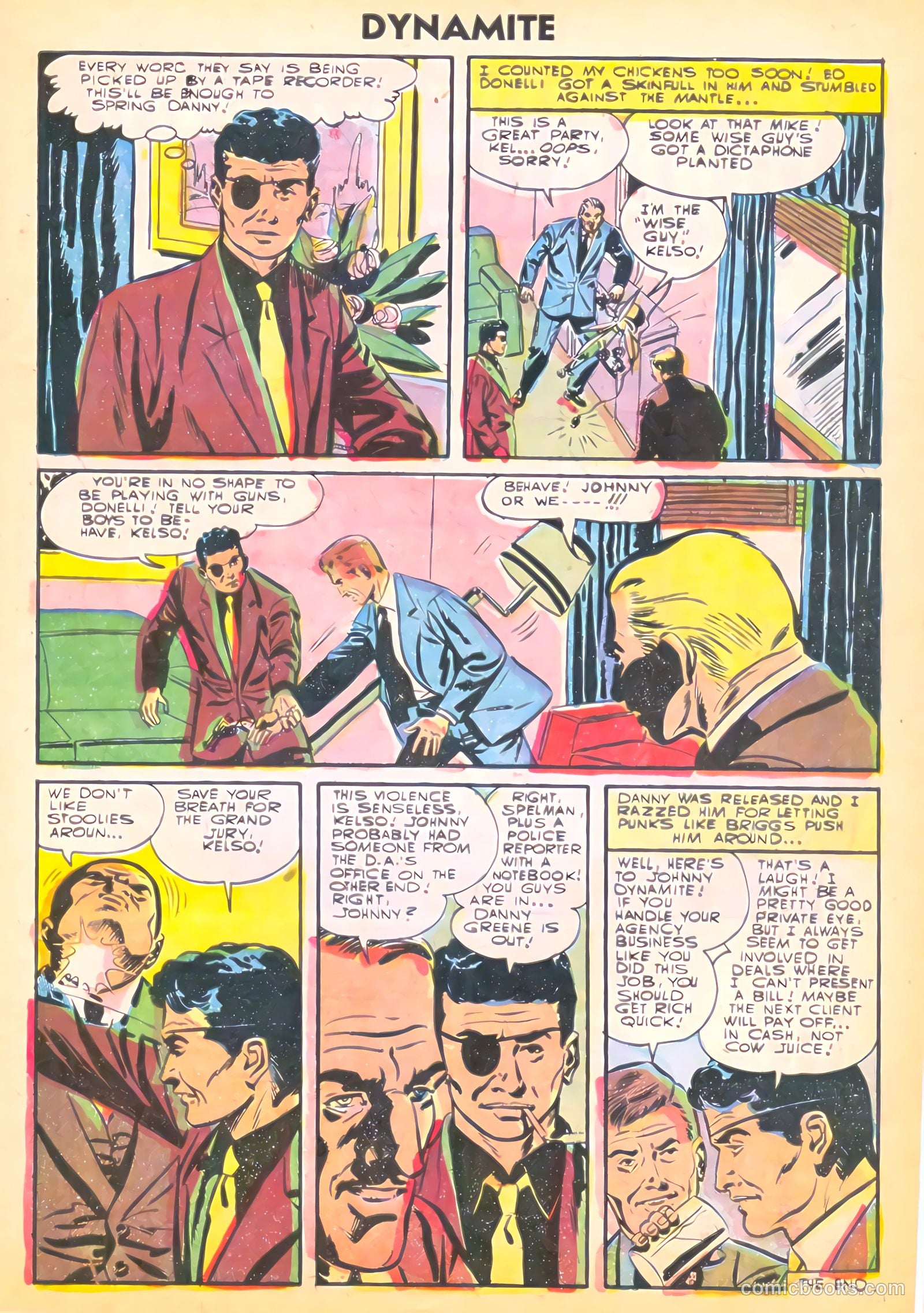 Johnny Dynamite #12 (1955) — page 9 of 36