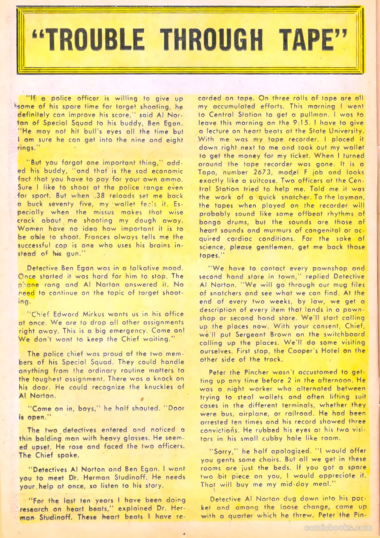Johnny Dynamite #12 (1955) — page 14 of 36