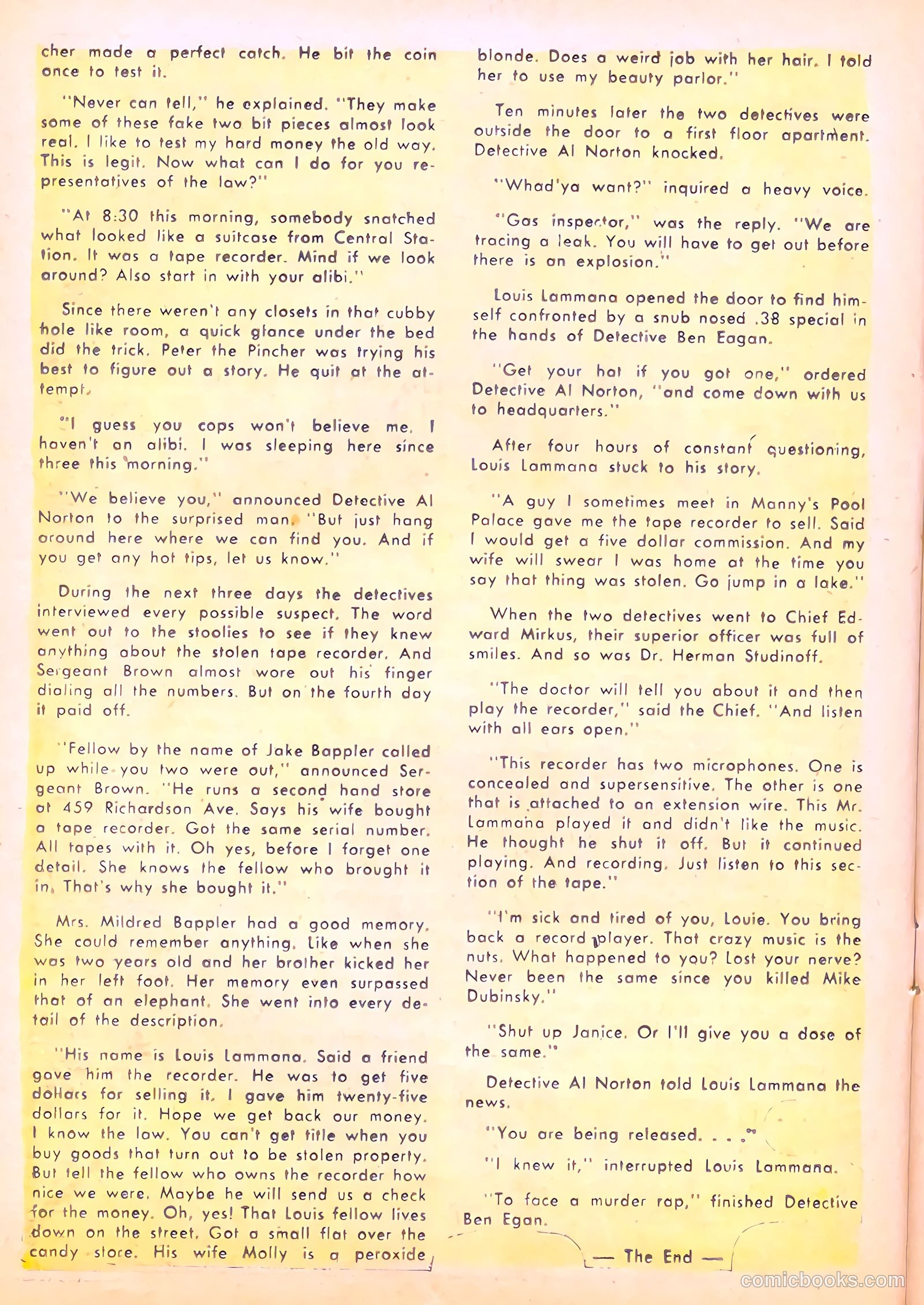 Johnny Dynamite #12 (1955) — page 16 of 36