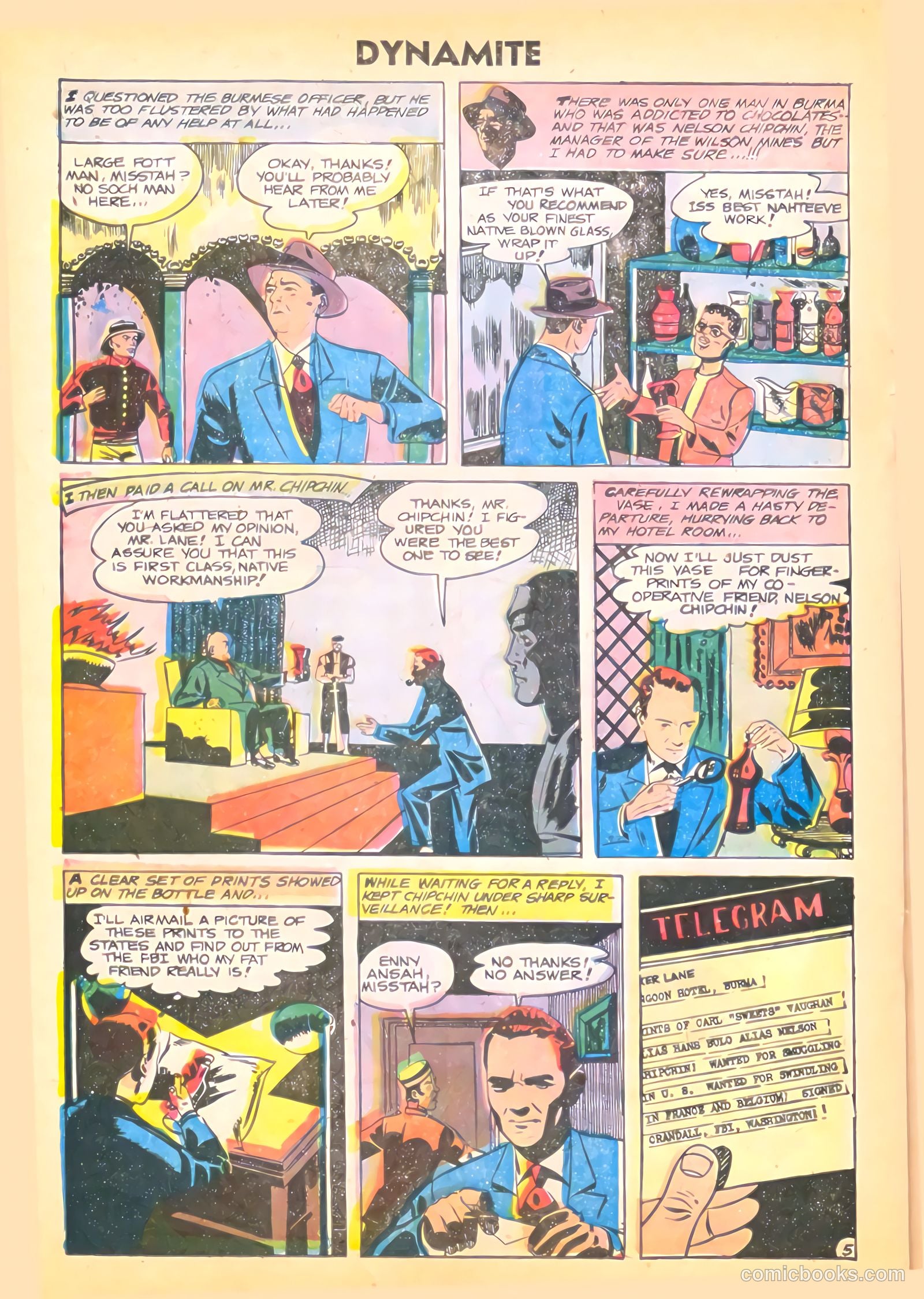 Johnny Dynamite #12 (1955) — page 20 of 36