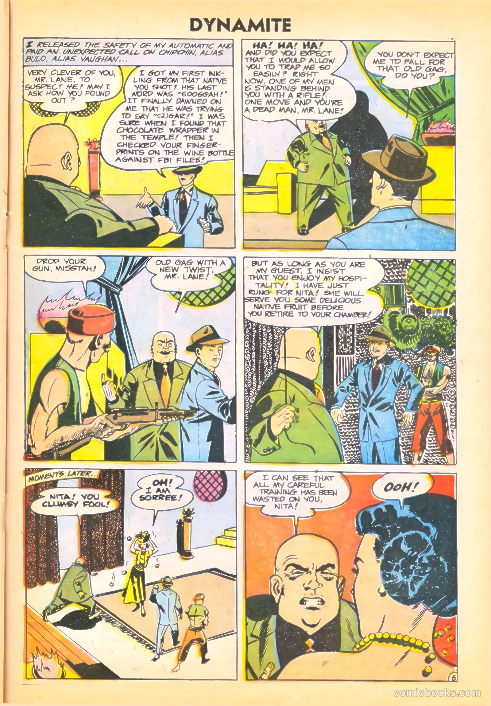 Johnny Dynamite #12 (1955) — page 21 of 36