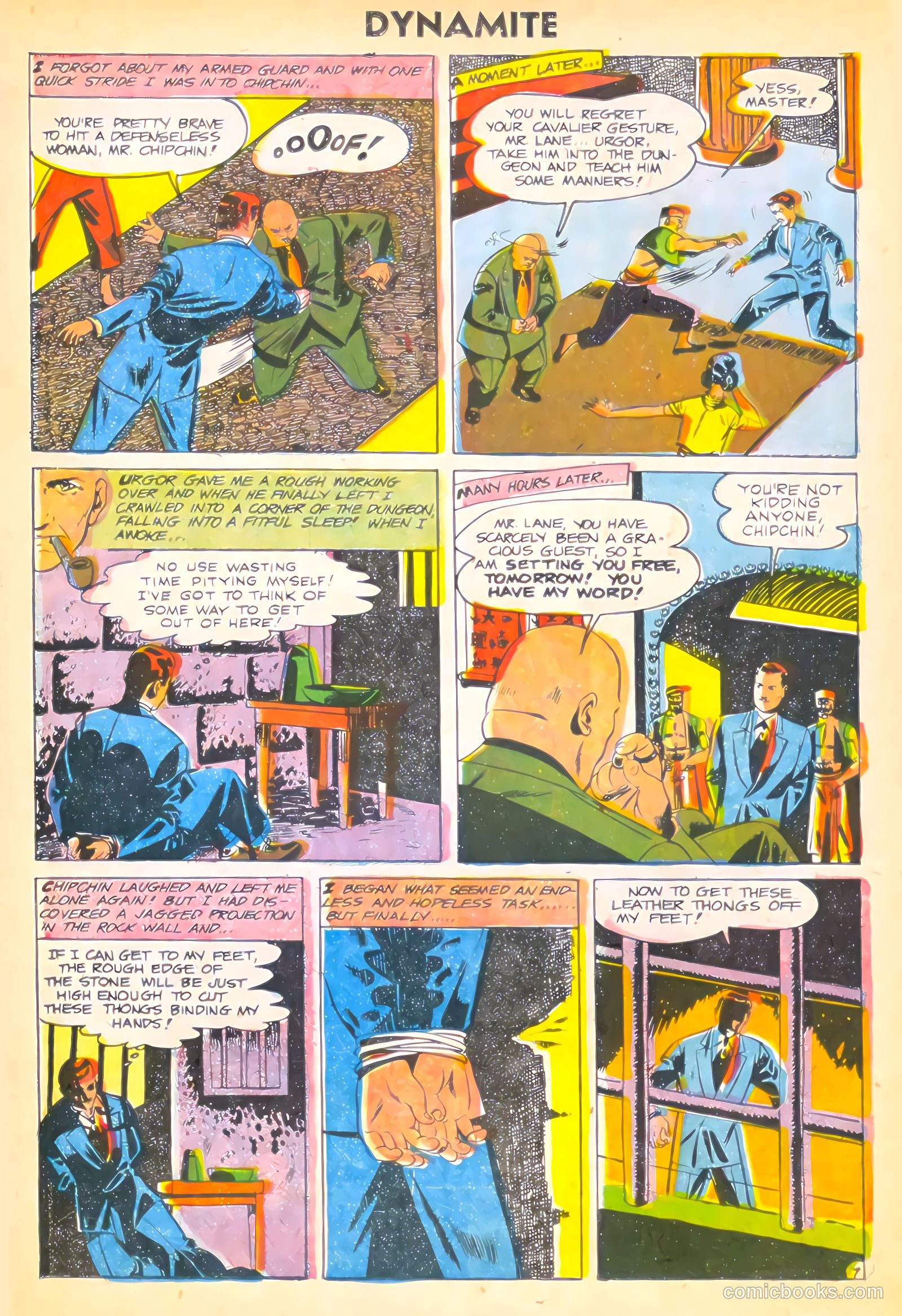 Johnny Dynamite #12 (1955) — page 23 of 36