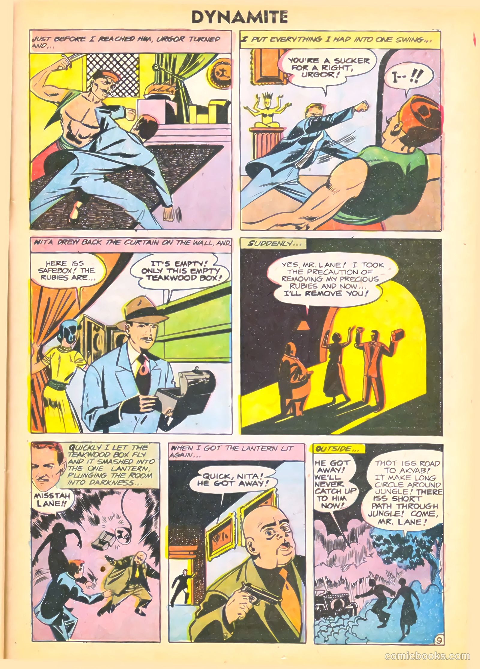 Johnny Dynamite #12 (1955) — page 25 of 36