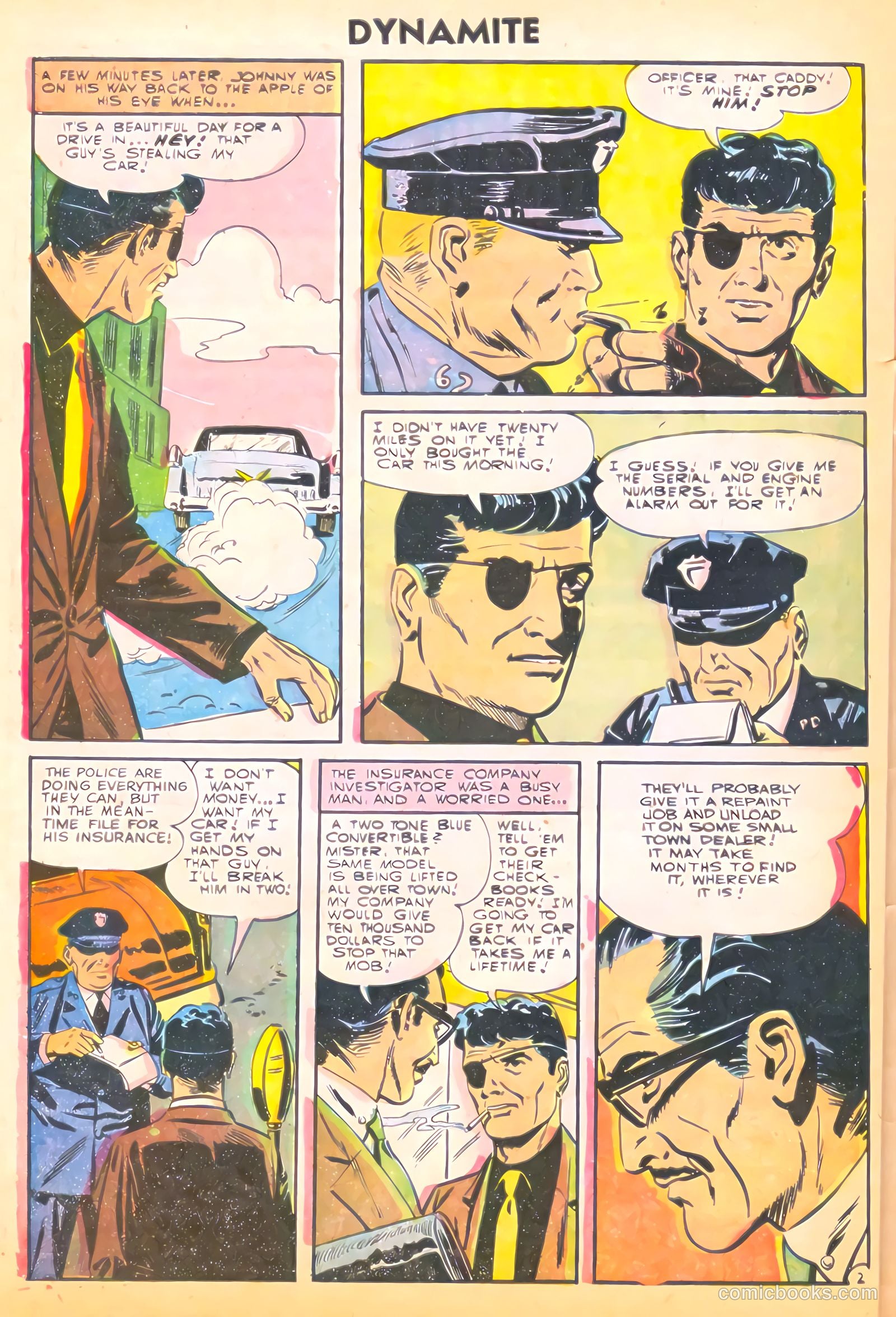 Johnny Dynamite #12 (1955) — page 28 of 36