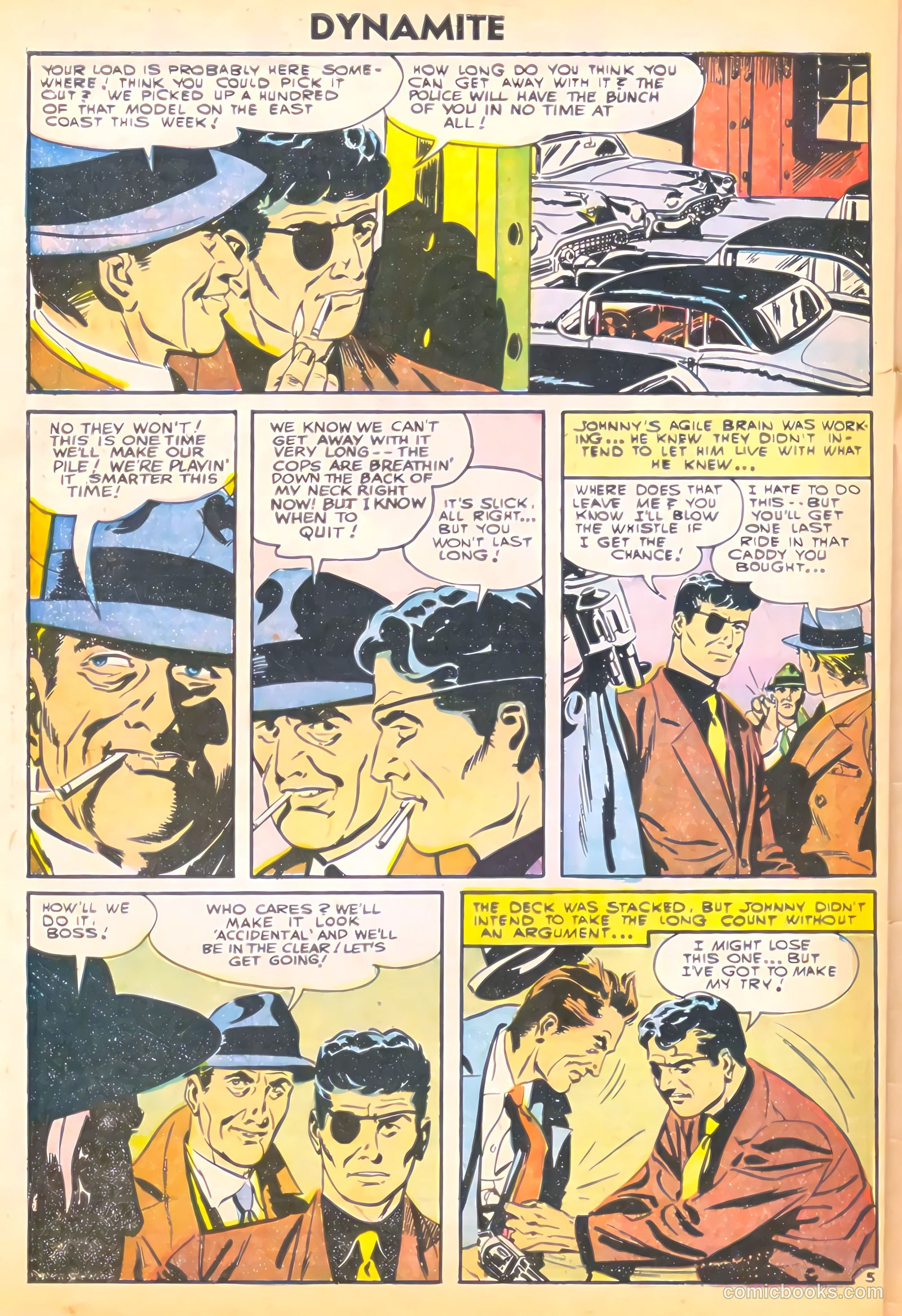 Johnny Dynamite #12 (1955) — page 32 of 36