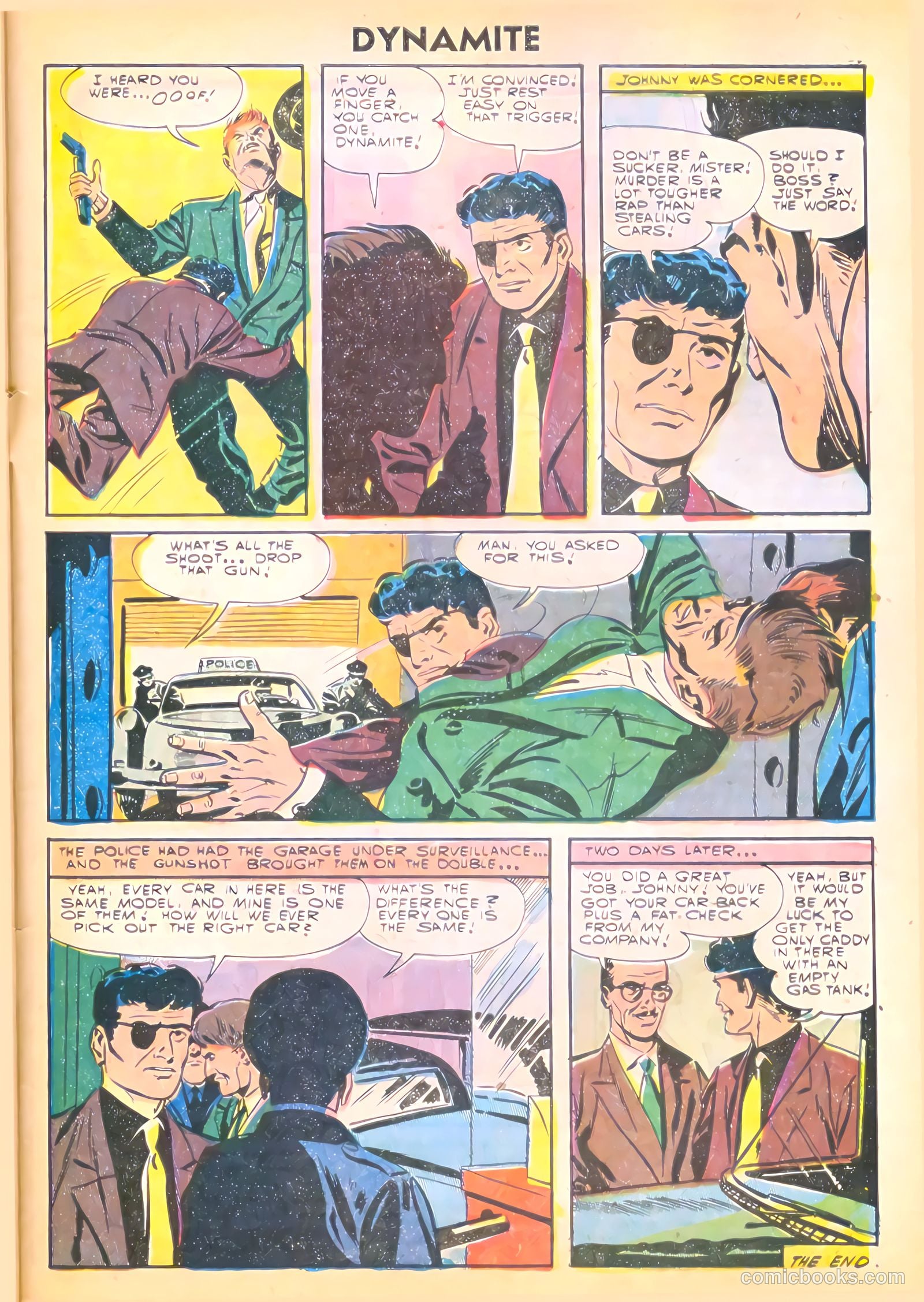 Johnny Dynamite #12 (1955) — page 33 of 36