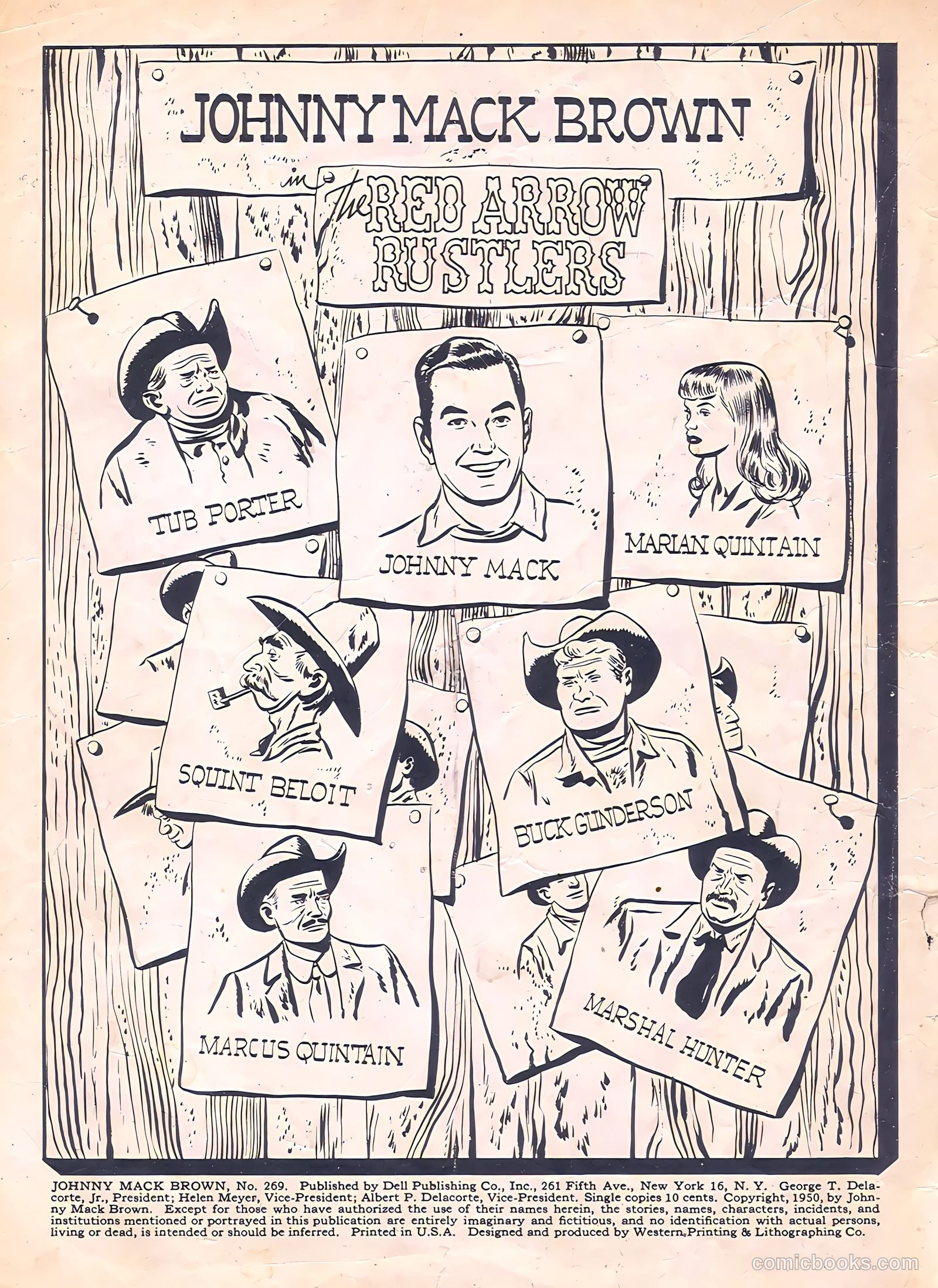 Johnny Mack Brown #1 (1950) — page 2 of 52