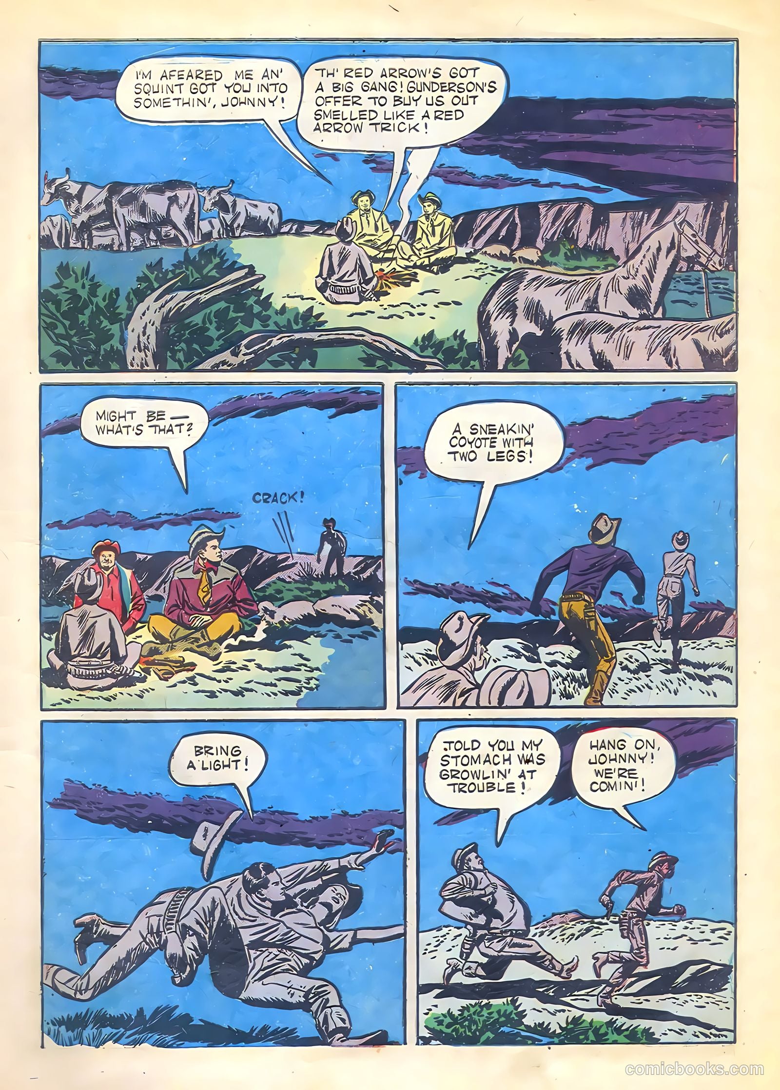 Johnny Mack Brown #1 (1950) — page 5 of 52